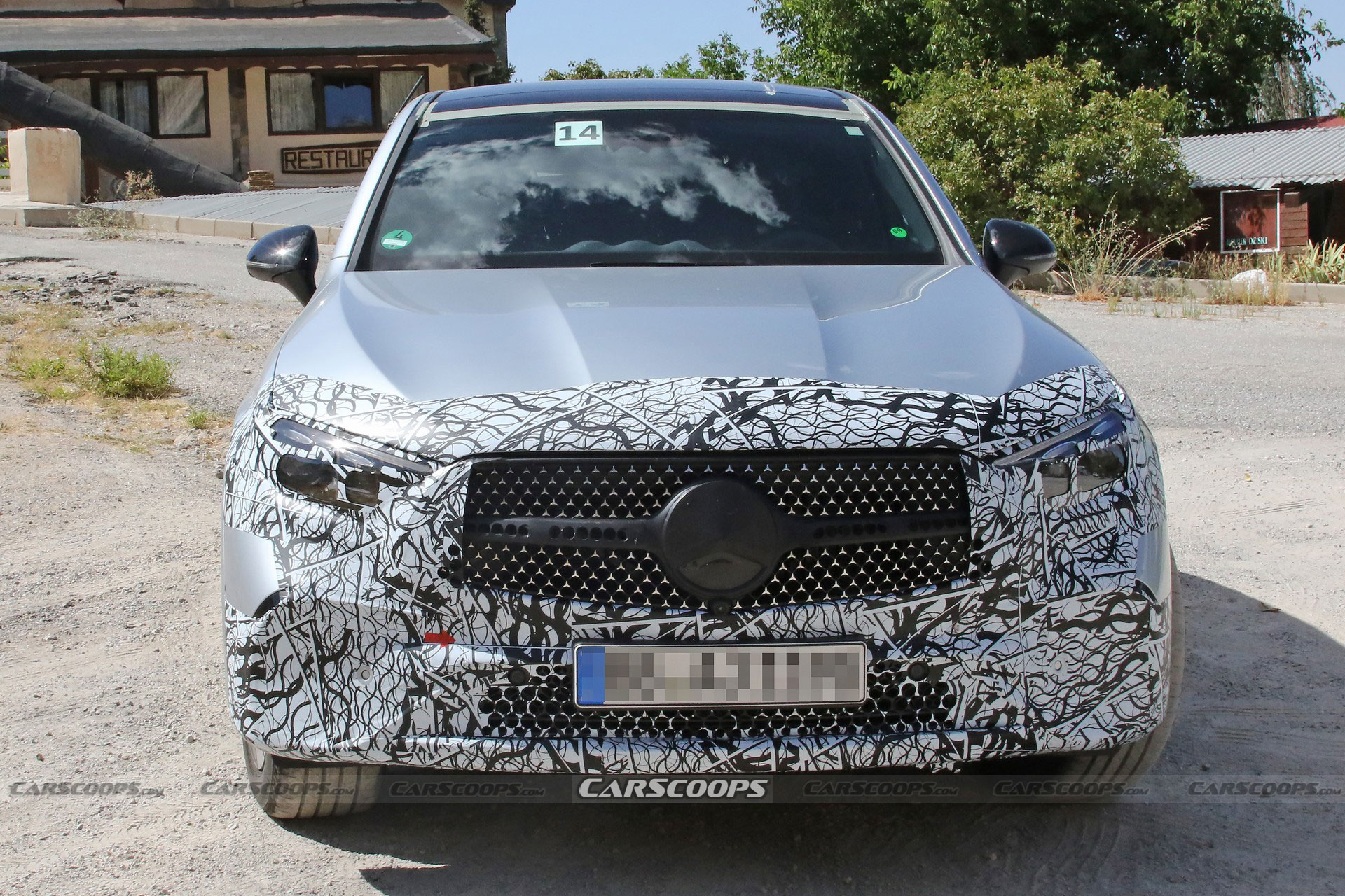 2024 Mercedes GLC Coupe Spied In Mild And Wild AMG Guise