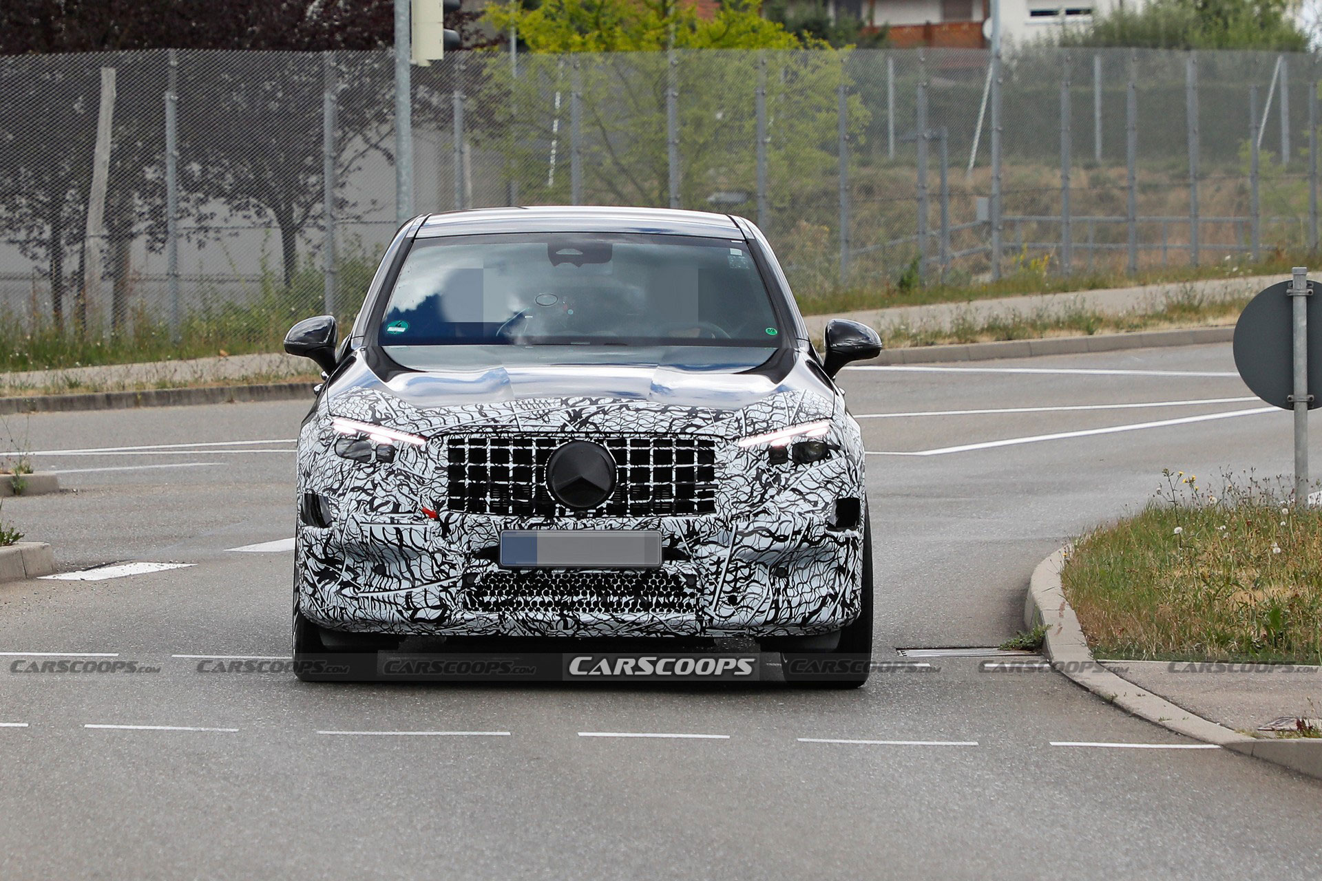 2024 Mercedes GLC Coupe Spied In Mild And Wild AMG Guise