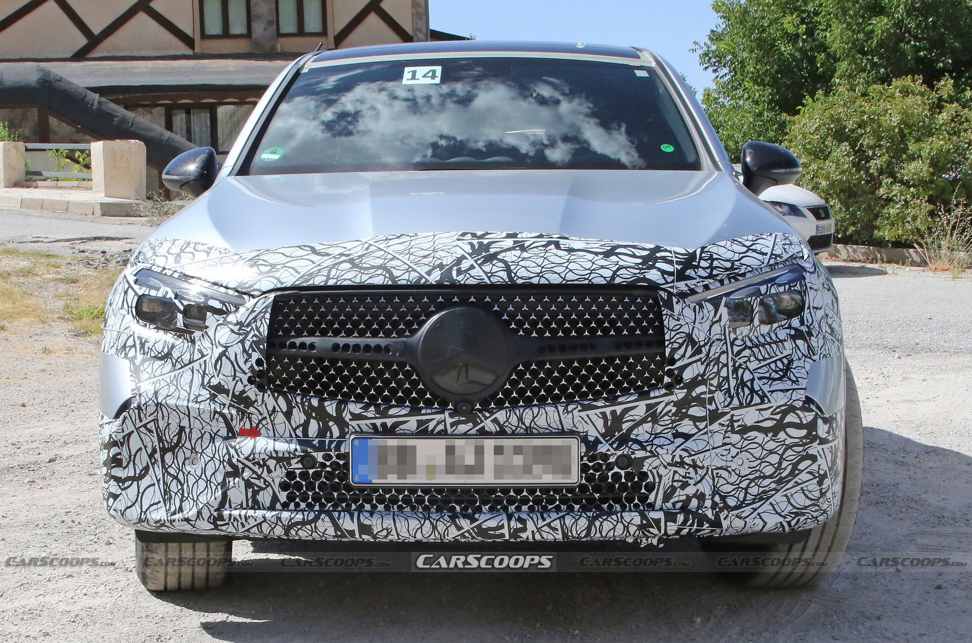 2024 Mercedes GLC Coupe Spied In Mild And Wild AMG Guise