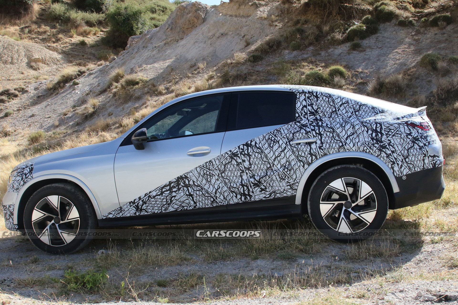 2024 Mercedes GLC Coupe Spied In Mild And Wild AMG Guise