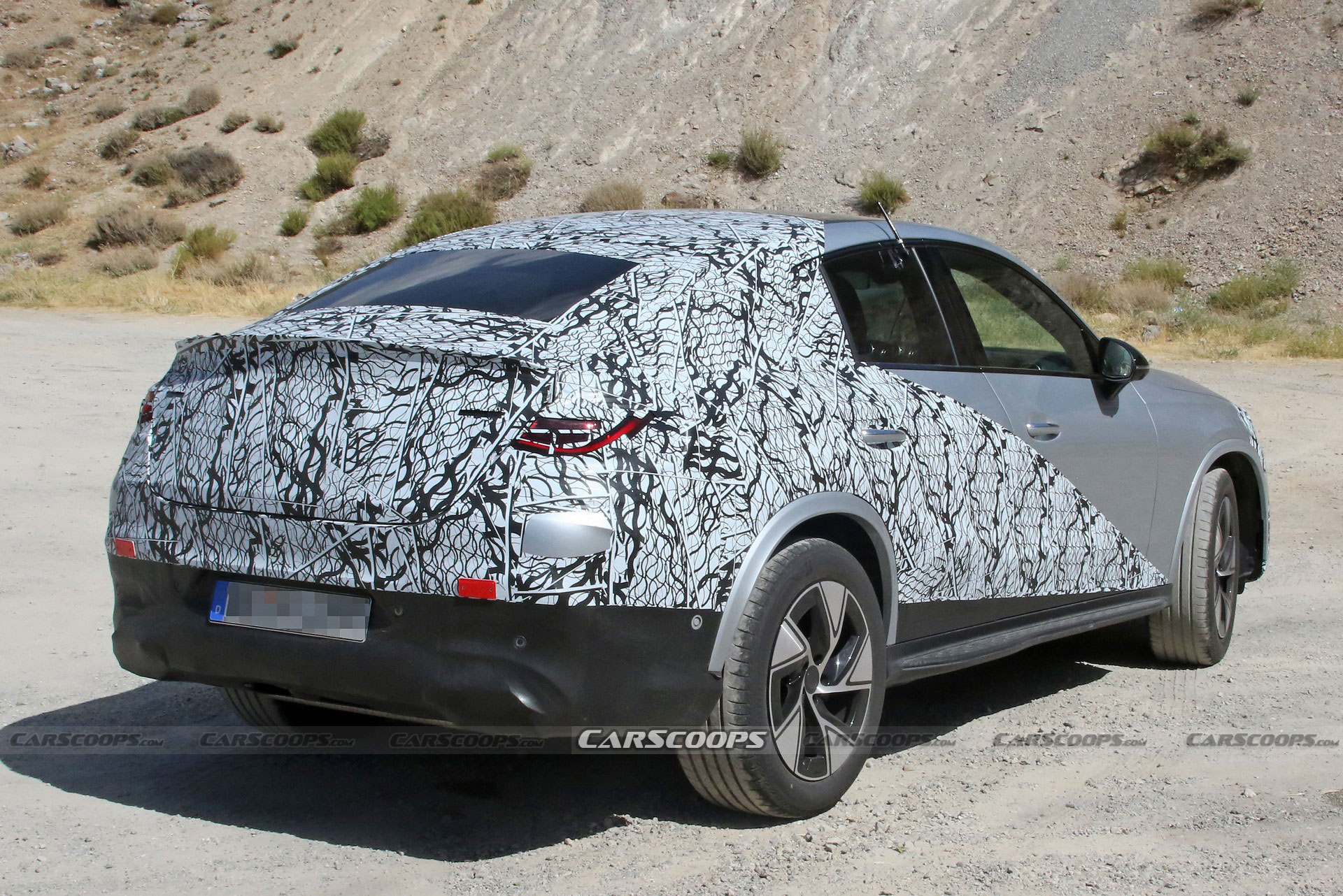 2024 Mercedes GLC Coupe Spied In Mild And Wild AMG Guise