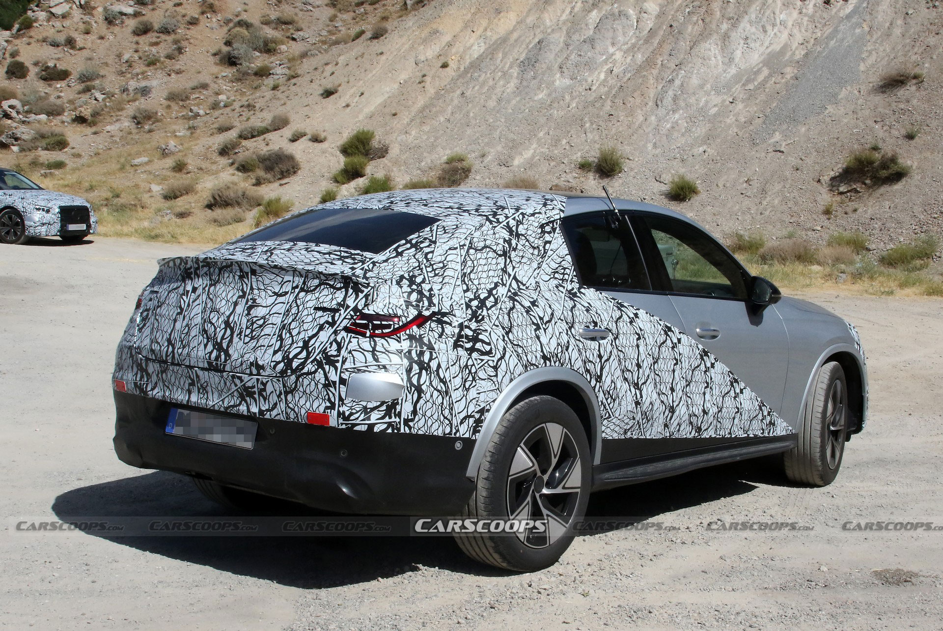 2024 Mercedes GLC Coupe Spied In Mild And Wild AMG Guise