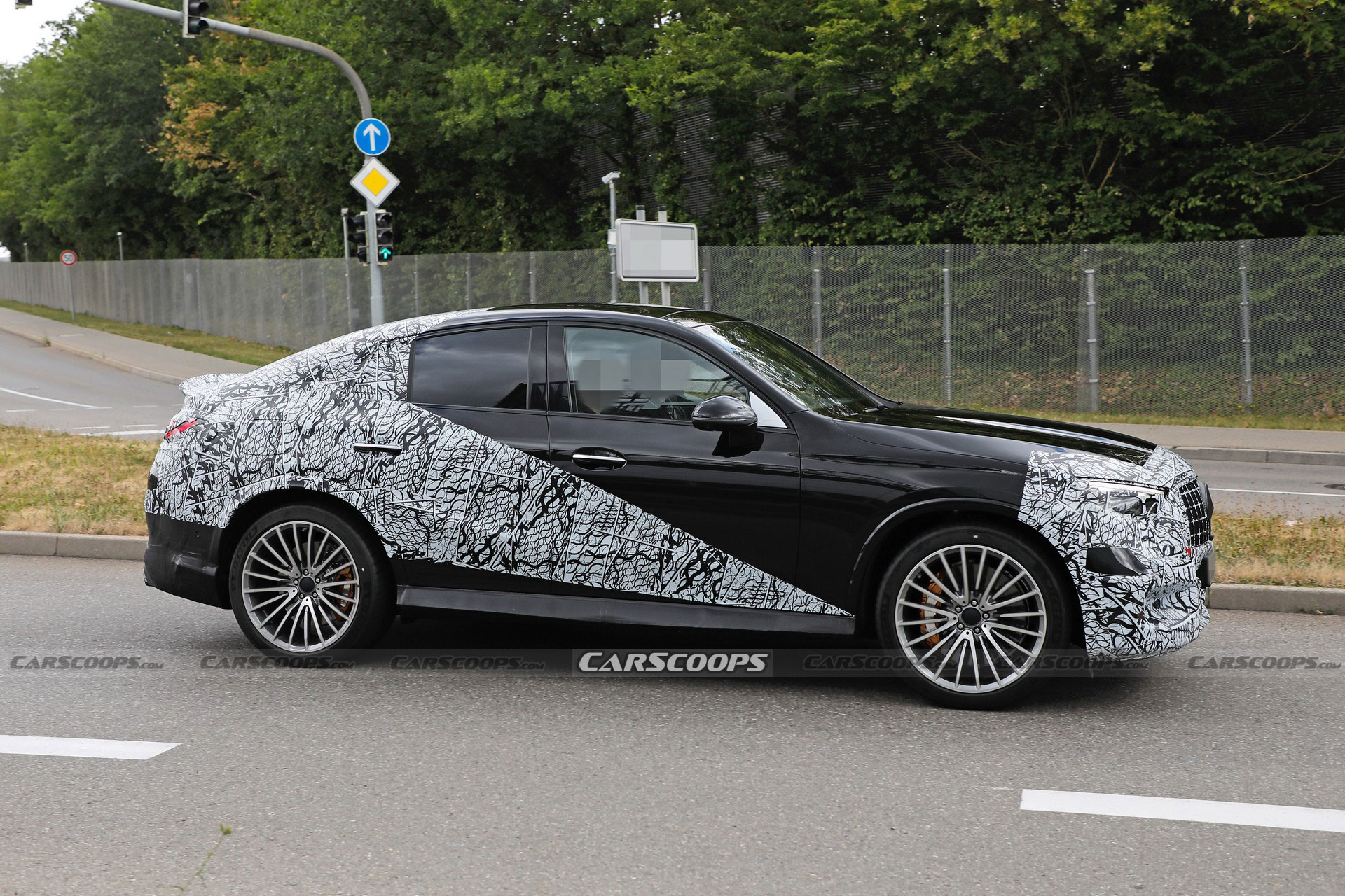 2024 Mercedes GLC Coupe Spied In Mild And Wild AMG Guise