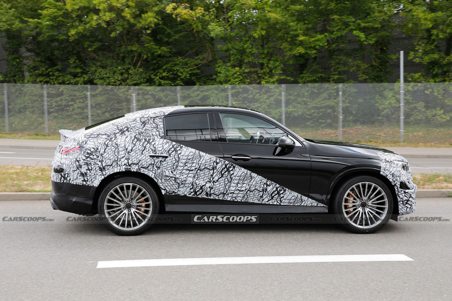 2024 Mercedes GLC Coupe Spied In Mild And Wild AMG Guise