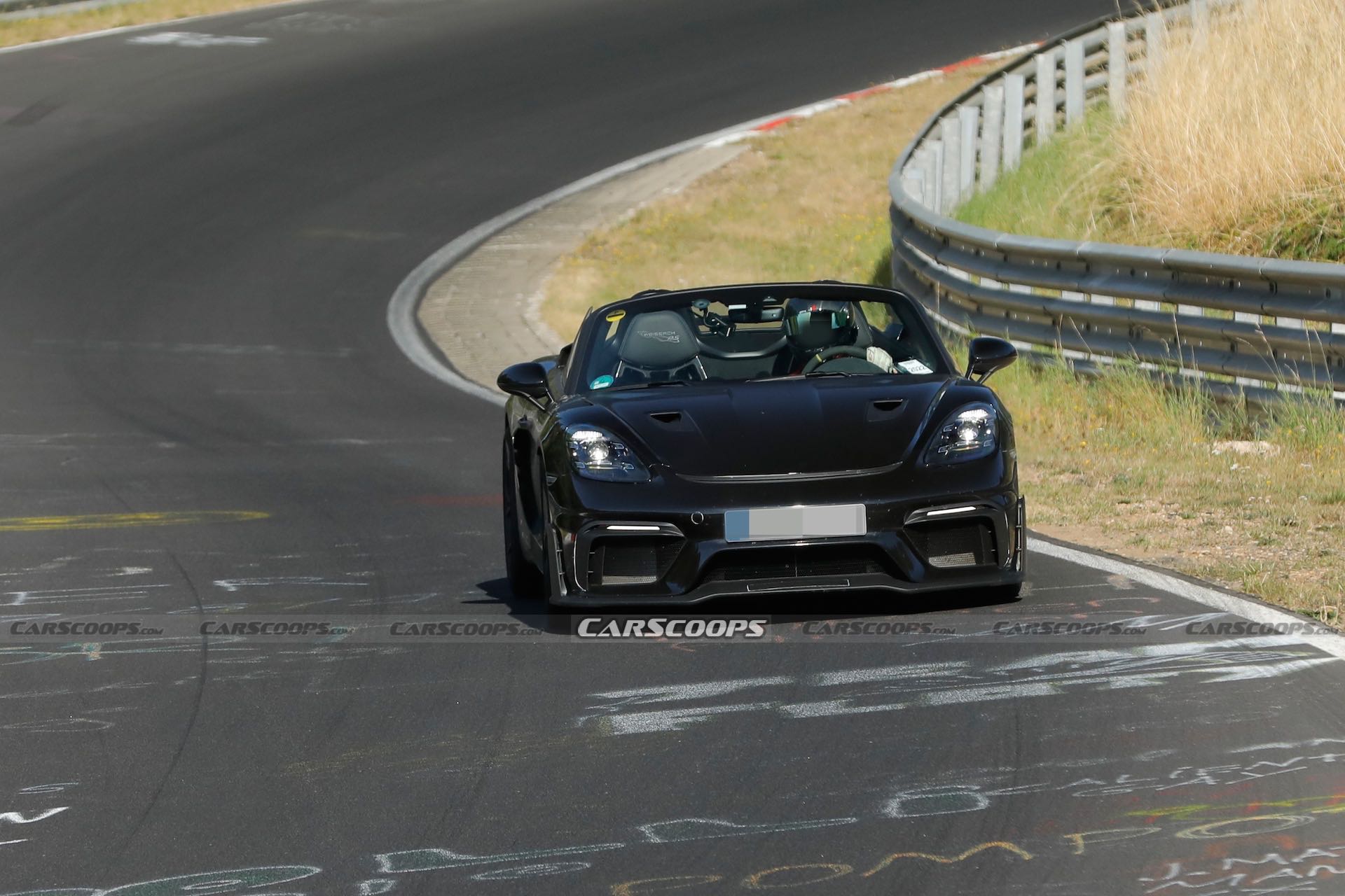2023 Porsche 718 RS Spyder Goes Topless, Flashes Sexy Weissach Bucket Seats