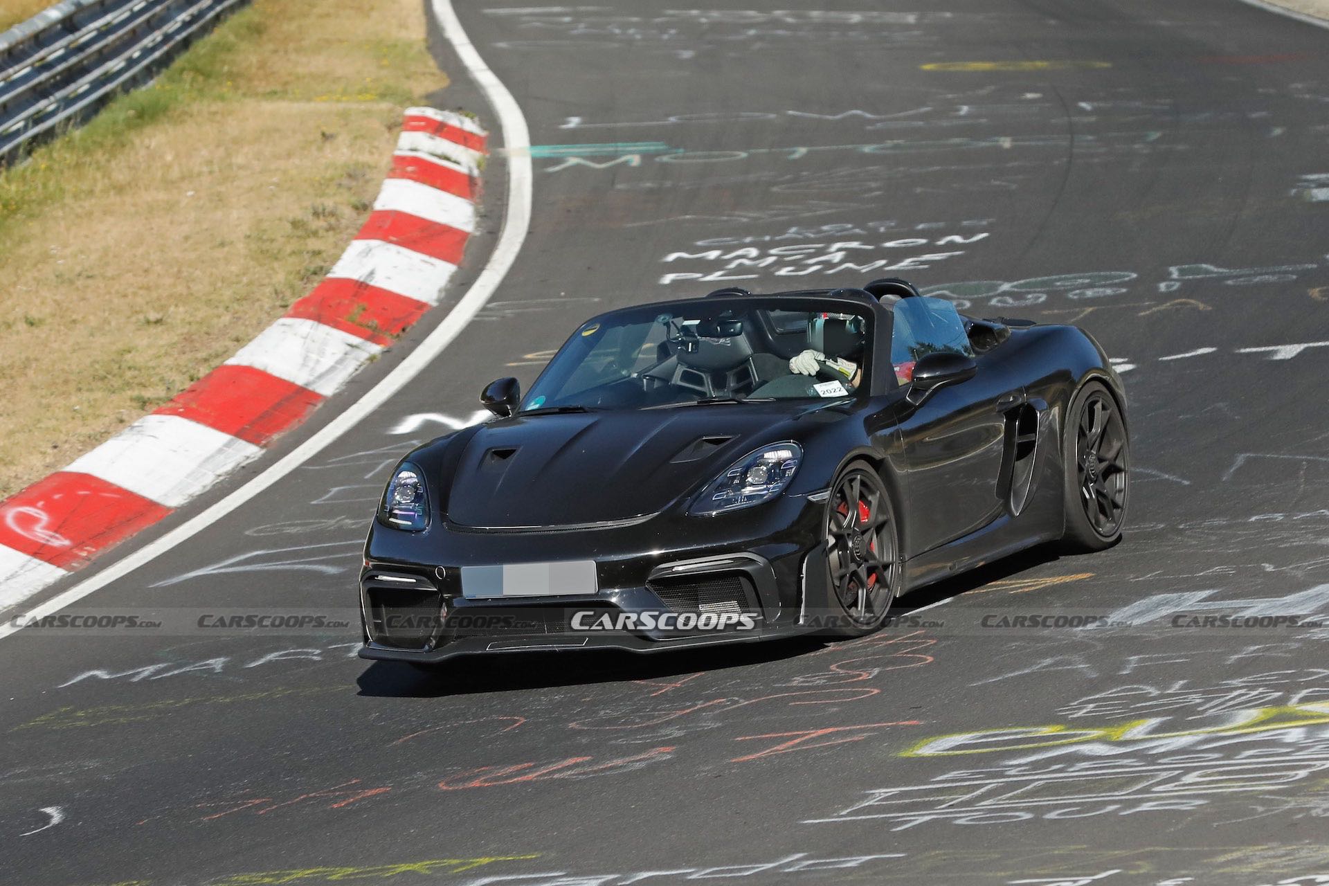 2023 Porsche 718 RS Spyder Goes Topless, Flashes Sexy Weissach Bucket Seats