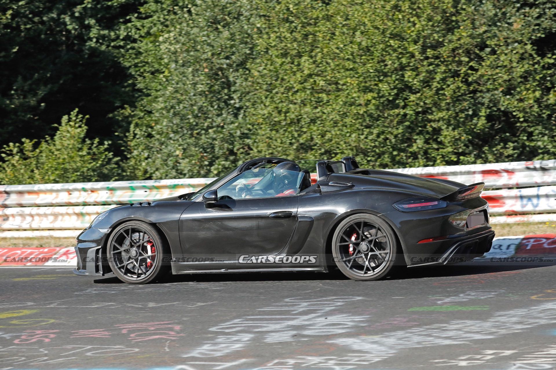 2023 Porsche 718 RS Spyder Goes Topless, Flashes Sexy Weissach Bucket Seats