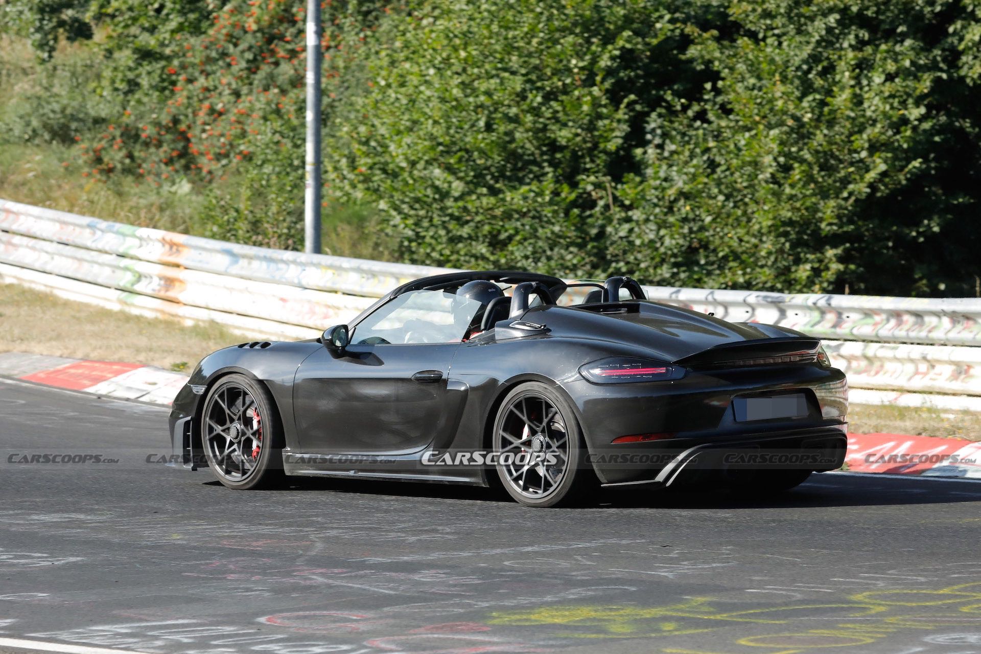 2023 Porsche 718 RS Spyder Goes Topless, Flashes Sexy Weissach Bucket Seats