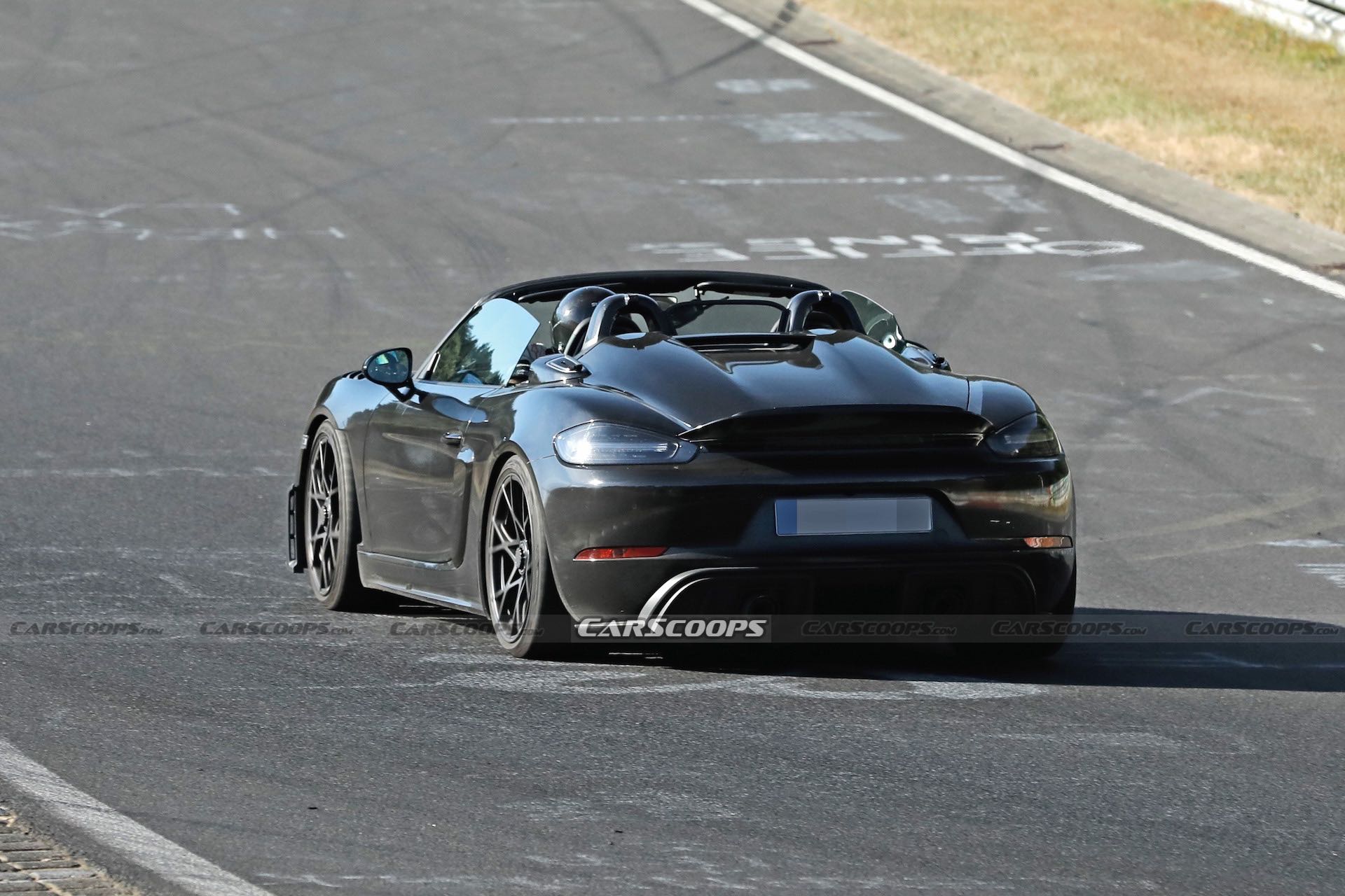 2023 Porsche 718 RS Spyder Goes Topless, Flashes Sexy Weissach Bucket Seats