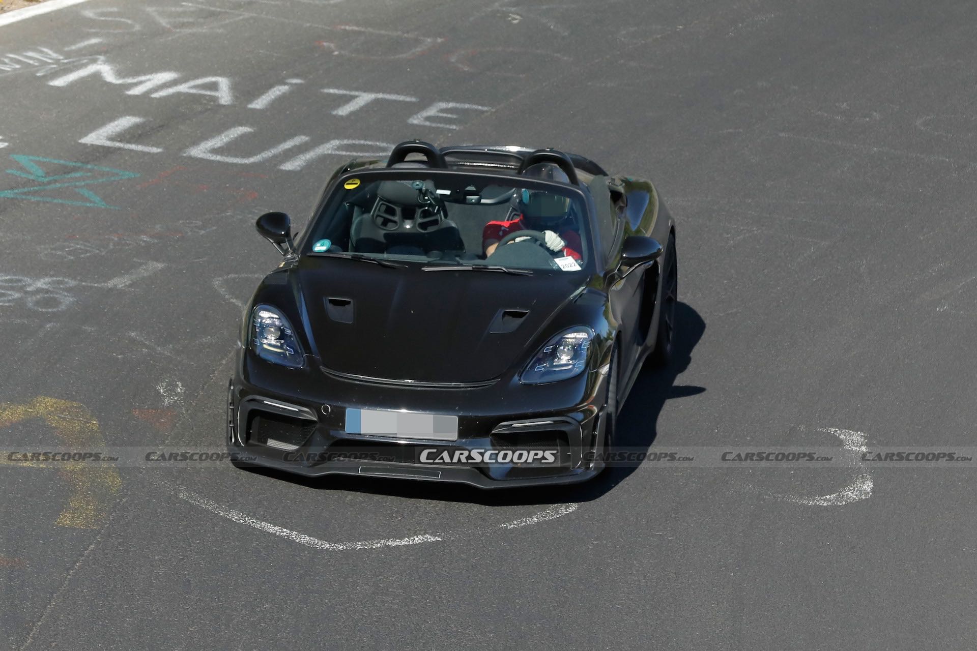 2023 Porsche 718 RS Spyder Goes Topless, Flashes Sexy Weissach Bucket Seats