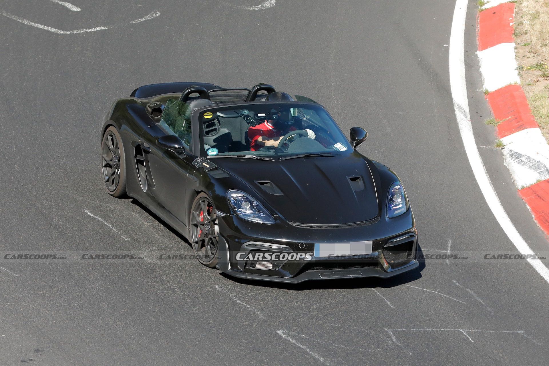 2023 Porsche 718 RS Spyder Goes Topless, Flashes Sexy Weissach Bucket Seats