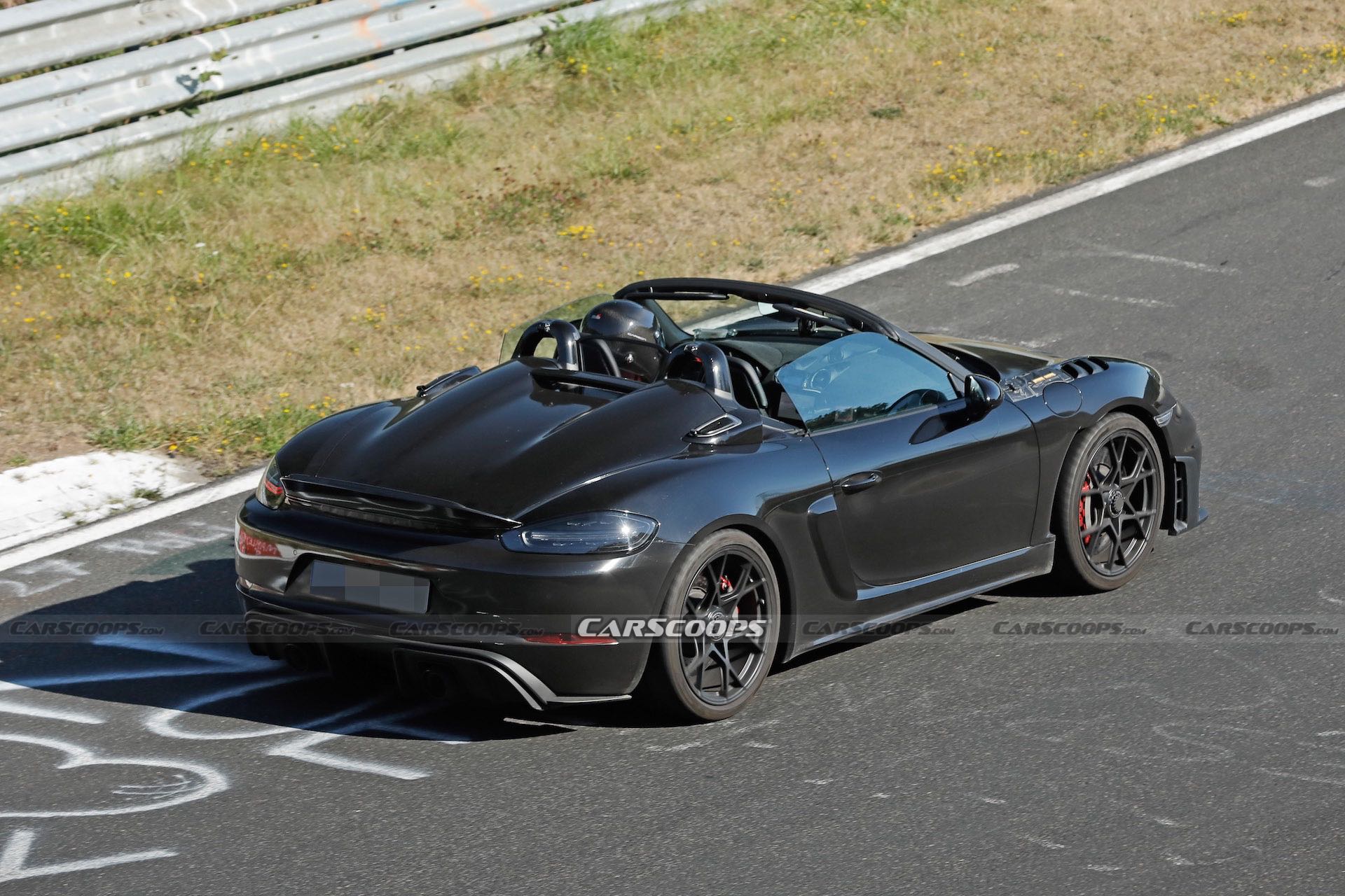 2023 Porsche 718 RS Spyder Goes Topless, Flashes Sexy Weissach Bucket Seats