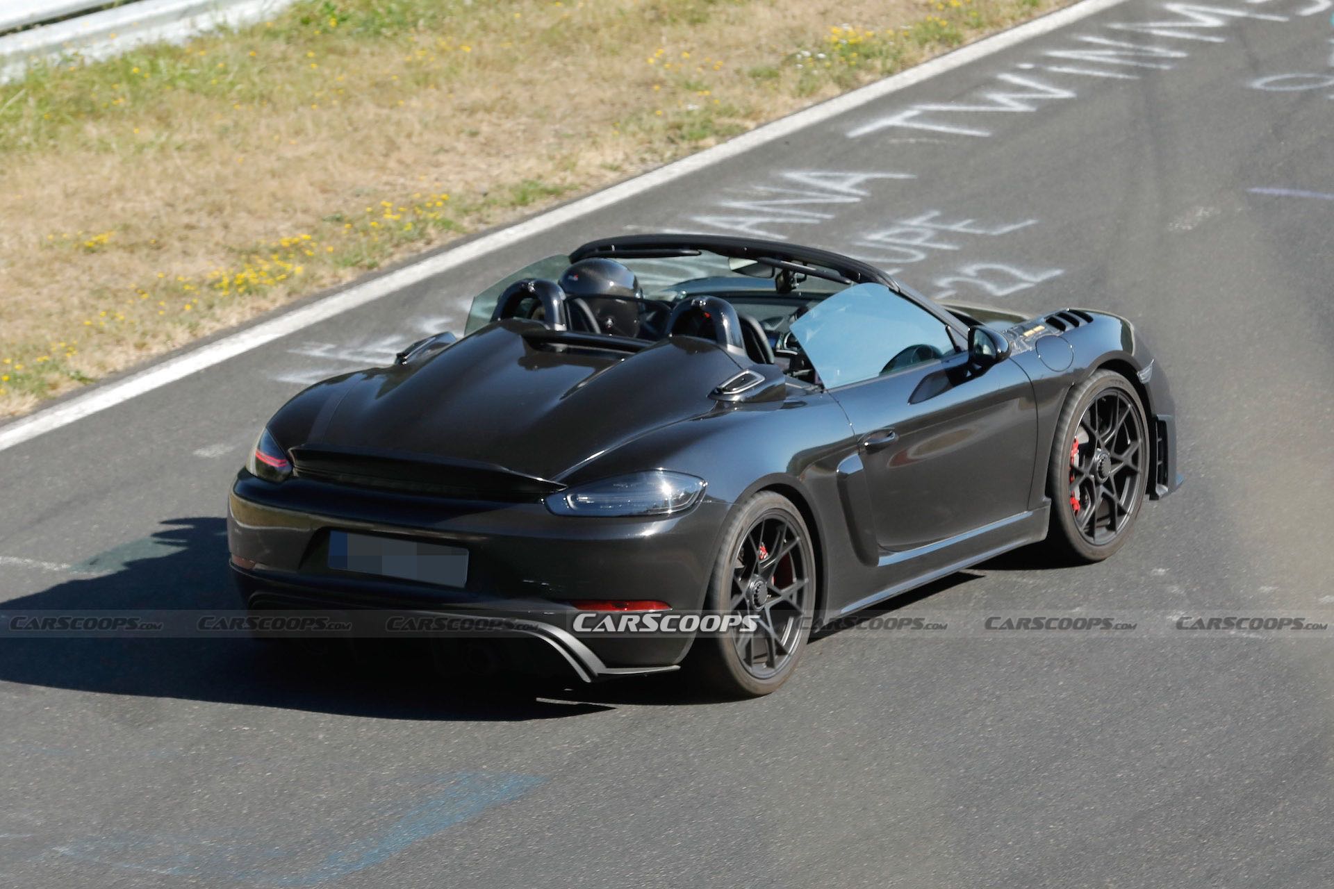 2023 Porsche 718 RS Spyder Goes Topless, Flashes Sexy Weissach Bucket Seats