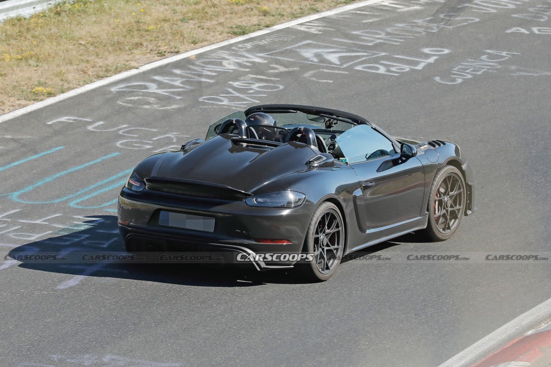 2023 Porsche 718 RS Spyder Goes Topless, Flashes Sexy Weissach Bucket Seats