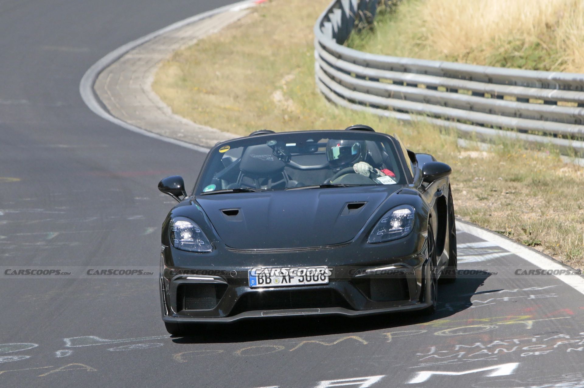 2023 Porsche 718 RS Spyder Goes Topless, Flashes Sexy Weissach Bucket Seats