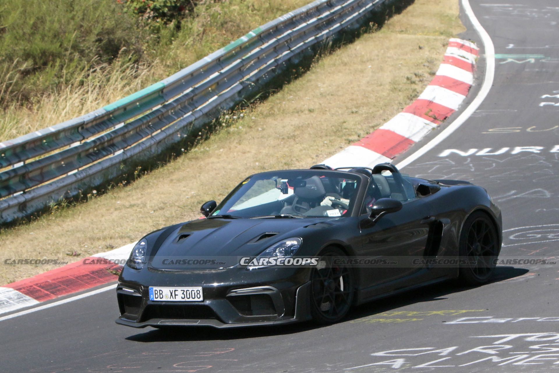 2023 Porsche 718 RS Spyder Goes Topless, Flashes Sexy Weissach Bucket Seats
