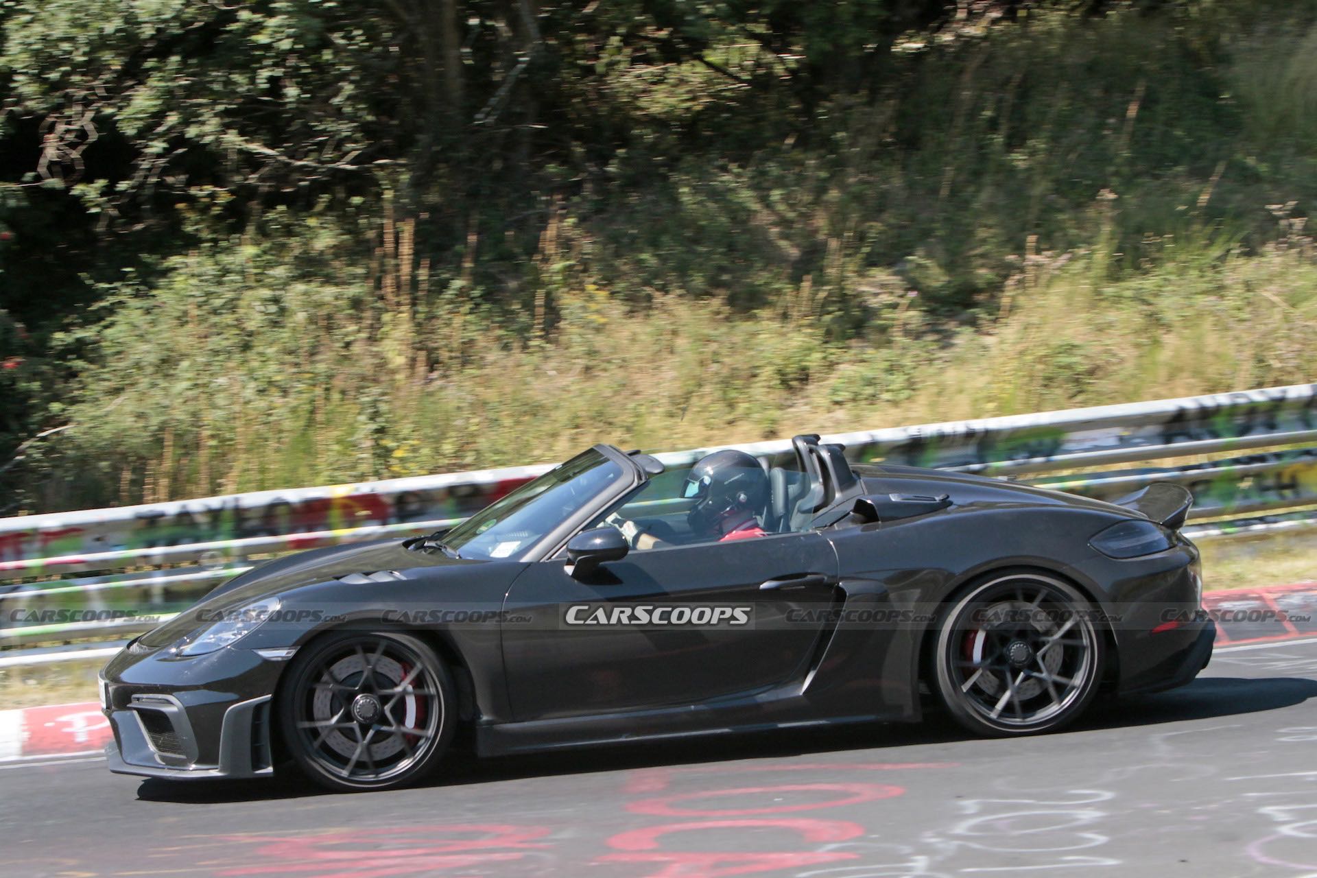 2023 Porsche 718 RS Spyder Goes Topless, Flashes Sexy Weissach Bucket Seats