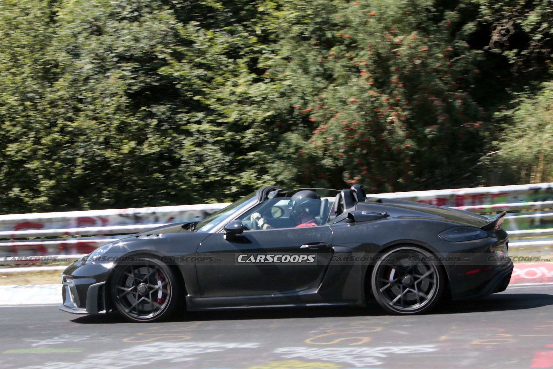 2023 Porsche 718 RS Spyder Goes Topless, Flashes Sexy Weissach Bucket Seats