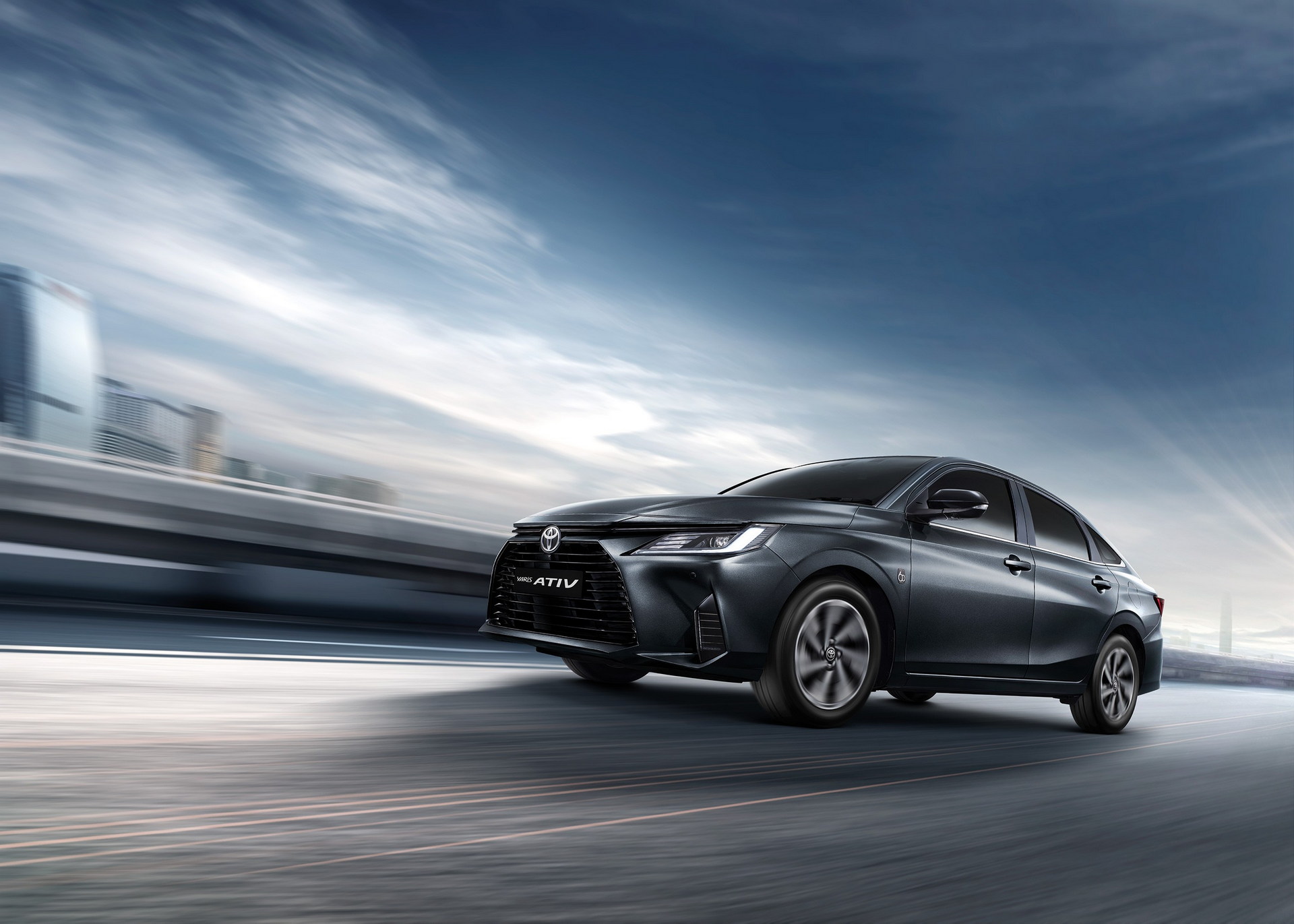 New Toyota Yaris Ativ / Vios Small Sedan Debuts In Thailand Looking Like A Baby Corolla