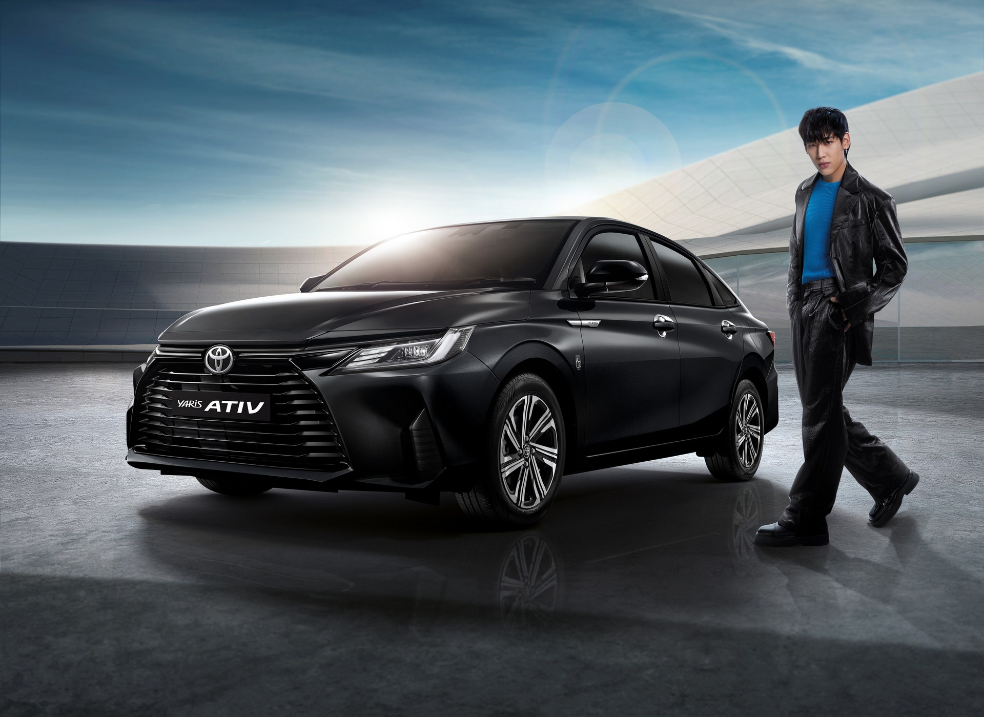 New Toyota Yaris Ativ / Vios Small Sedan Debuts In Thailand Looking Like A Baby Corolla