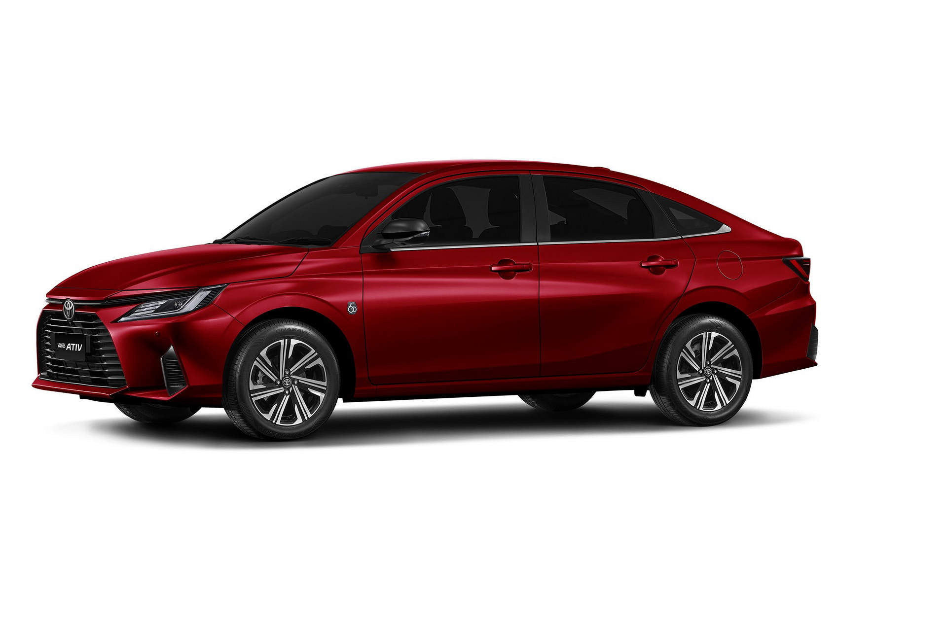 New Toyota Yaris Ativ / Vios Small Sedan Debuts In Thailand Looking Like A Baby Corolla