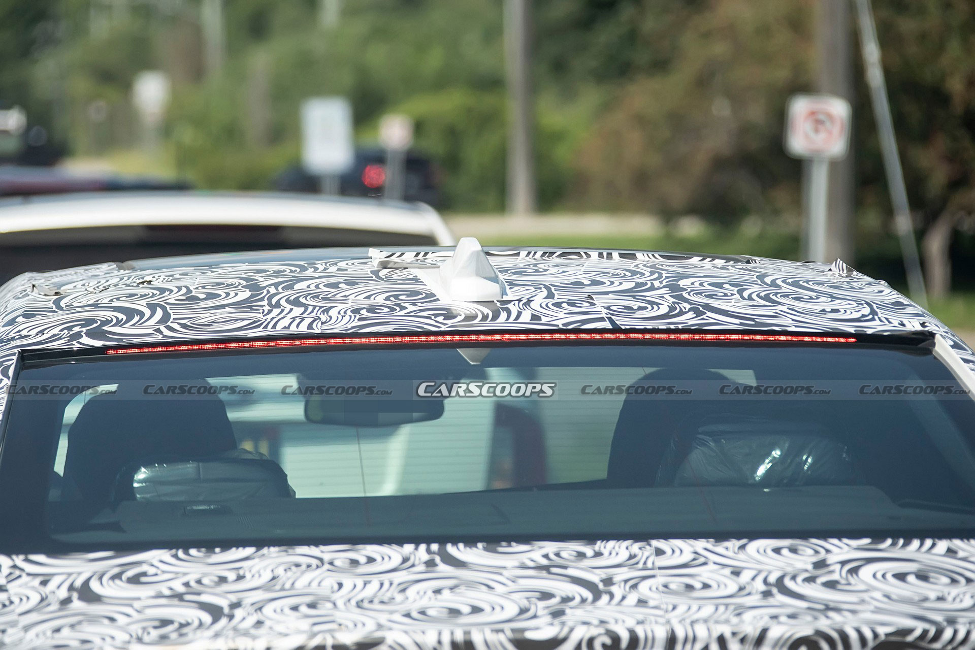 2024 Cadillac CT6 Spied With Production Lighting Units