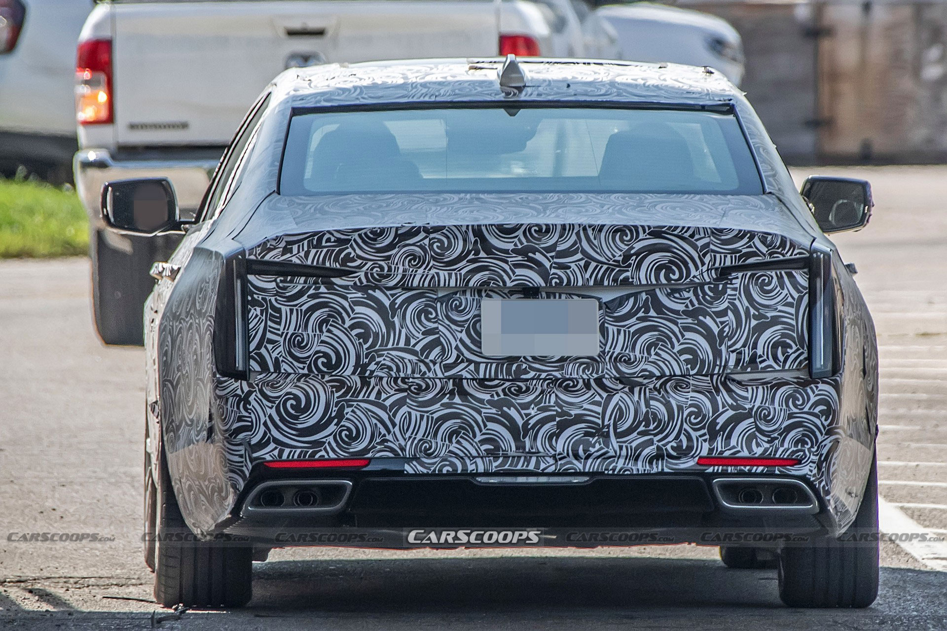 2024 Cadillac CT6 Spied With Production Lighting Units