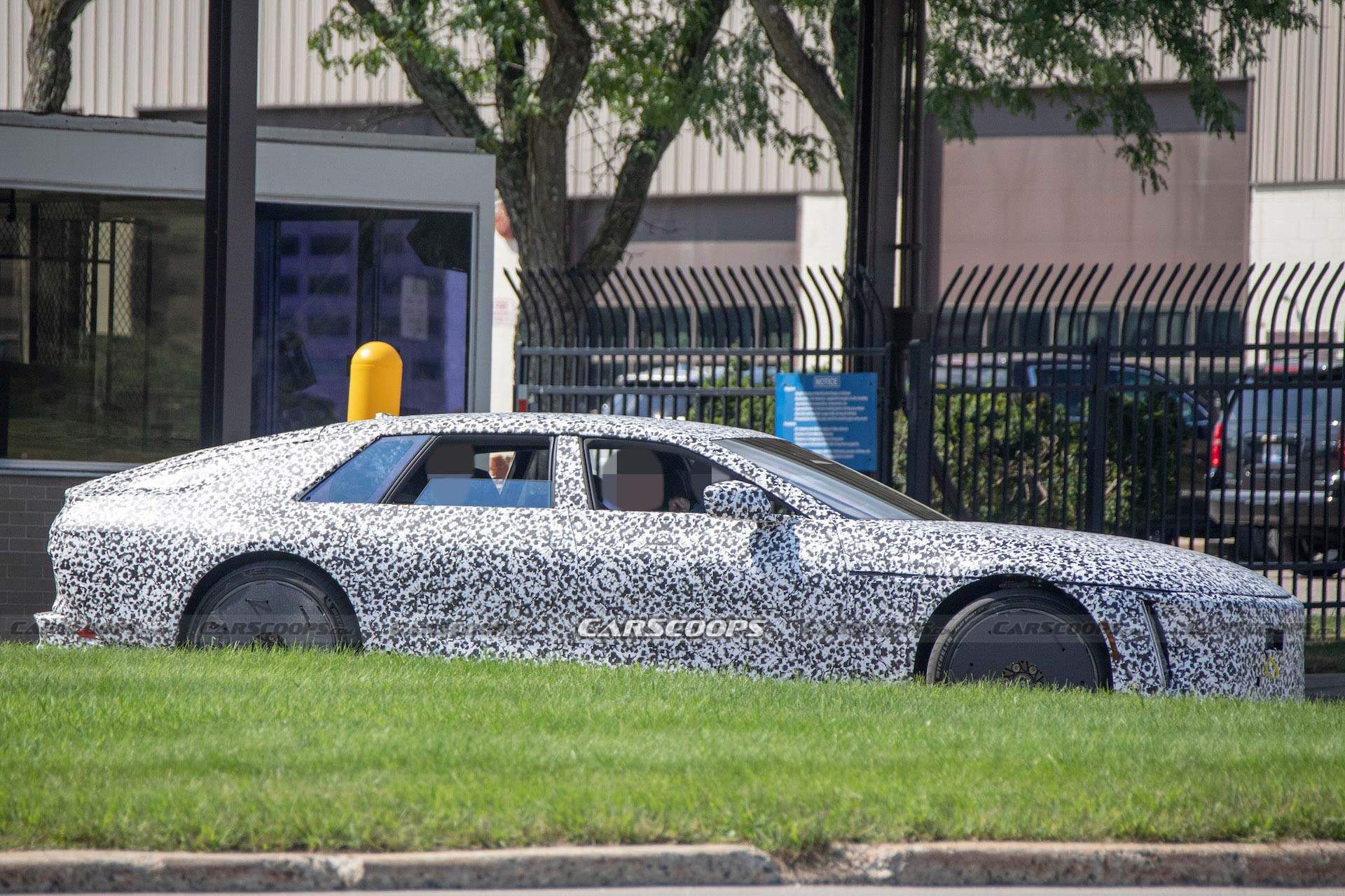 2025 Cadillac Celestiq EV Spotted In The Wild Gearing Up To Reinvent Luxury Sedans