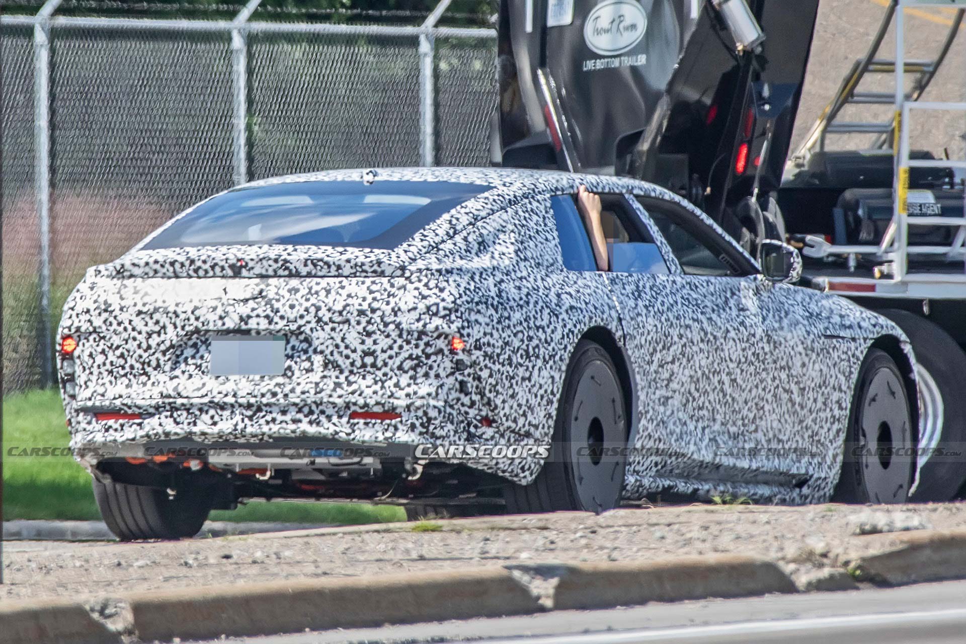 2025 Cadillac Celestiq EV Spotted In The Wild Gearing Up To Reinvent Luxury Sedans