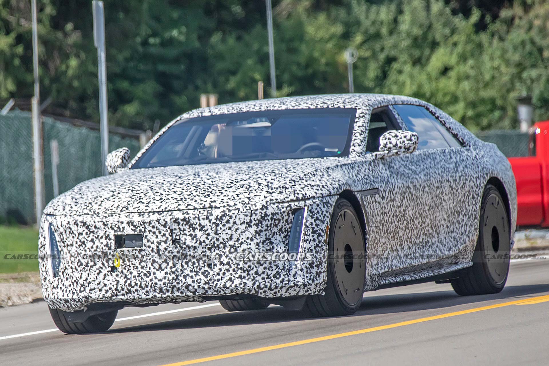 2025 Cadillac Celestiq EV Spotted In The Wild Gearing Up To Reinvent Luxury Sedans