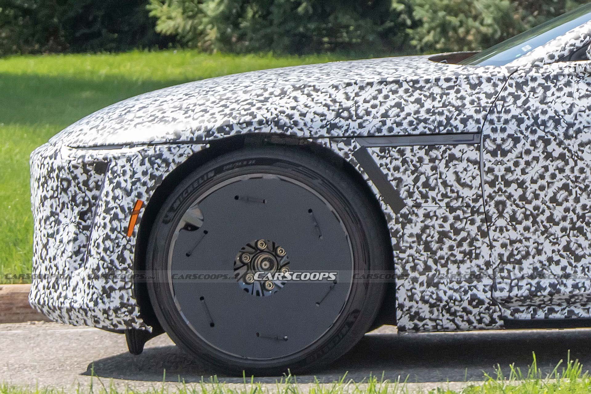 2025 Cadillac Celestiq EV Spotted In The Wild Gearing Up To Reinvent Luxury Sedans