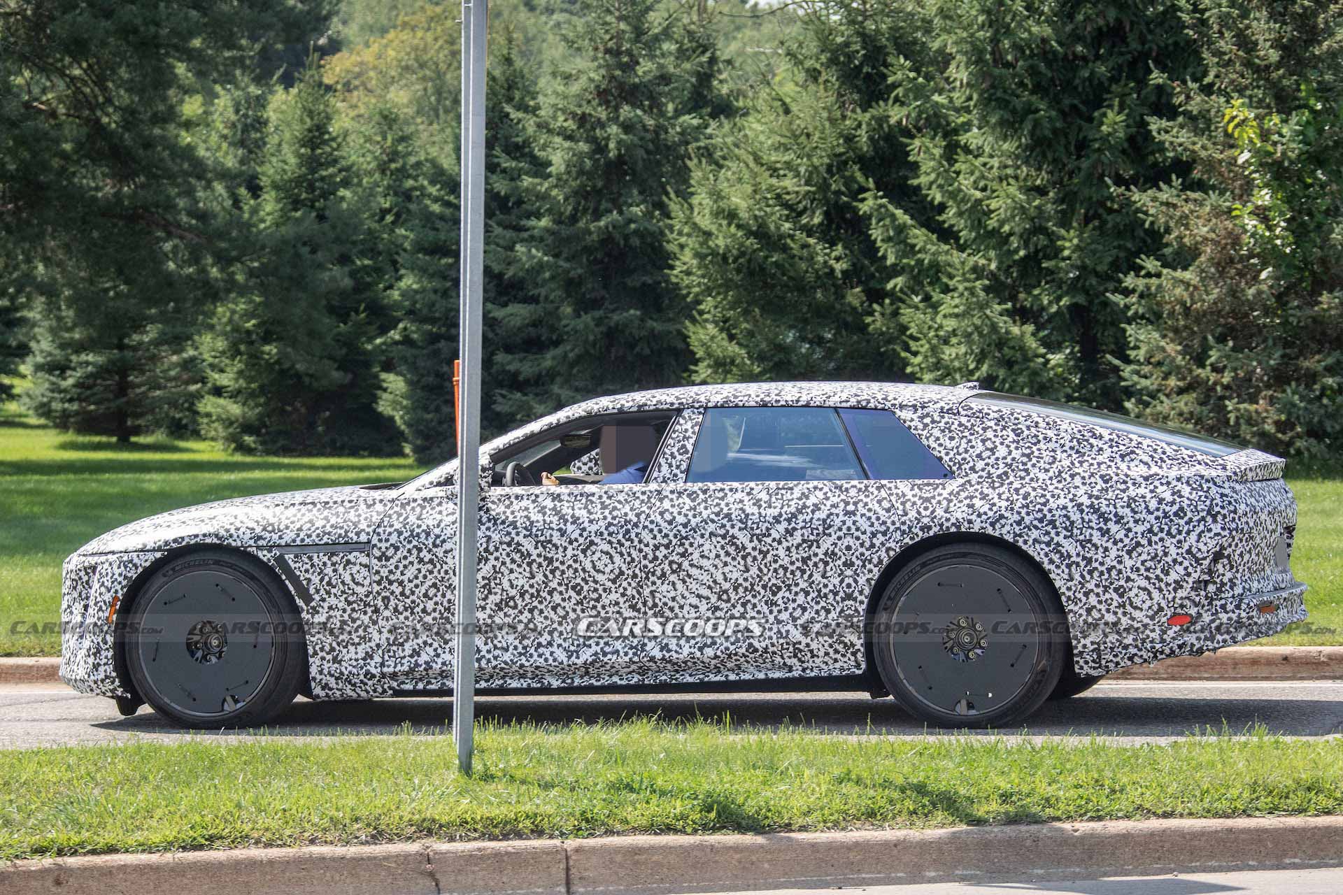 2025 Cadillac Celestiq EV Spotted In The Wild Gearing Up To Reinvent Luxury Sedans