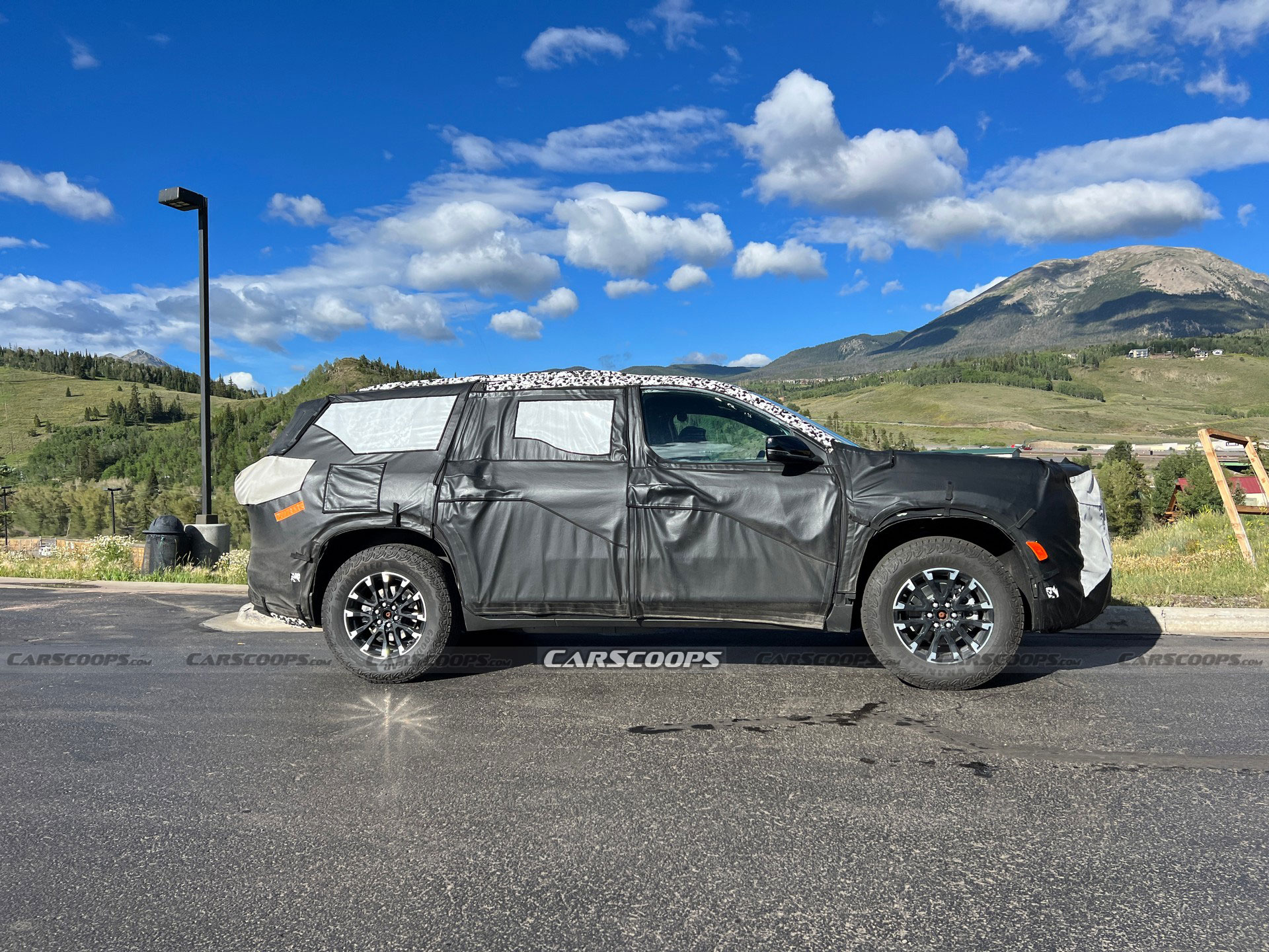 U Spy The 2024 Chevrolet Traverse And GMC Acadia In Colorado