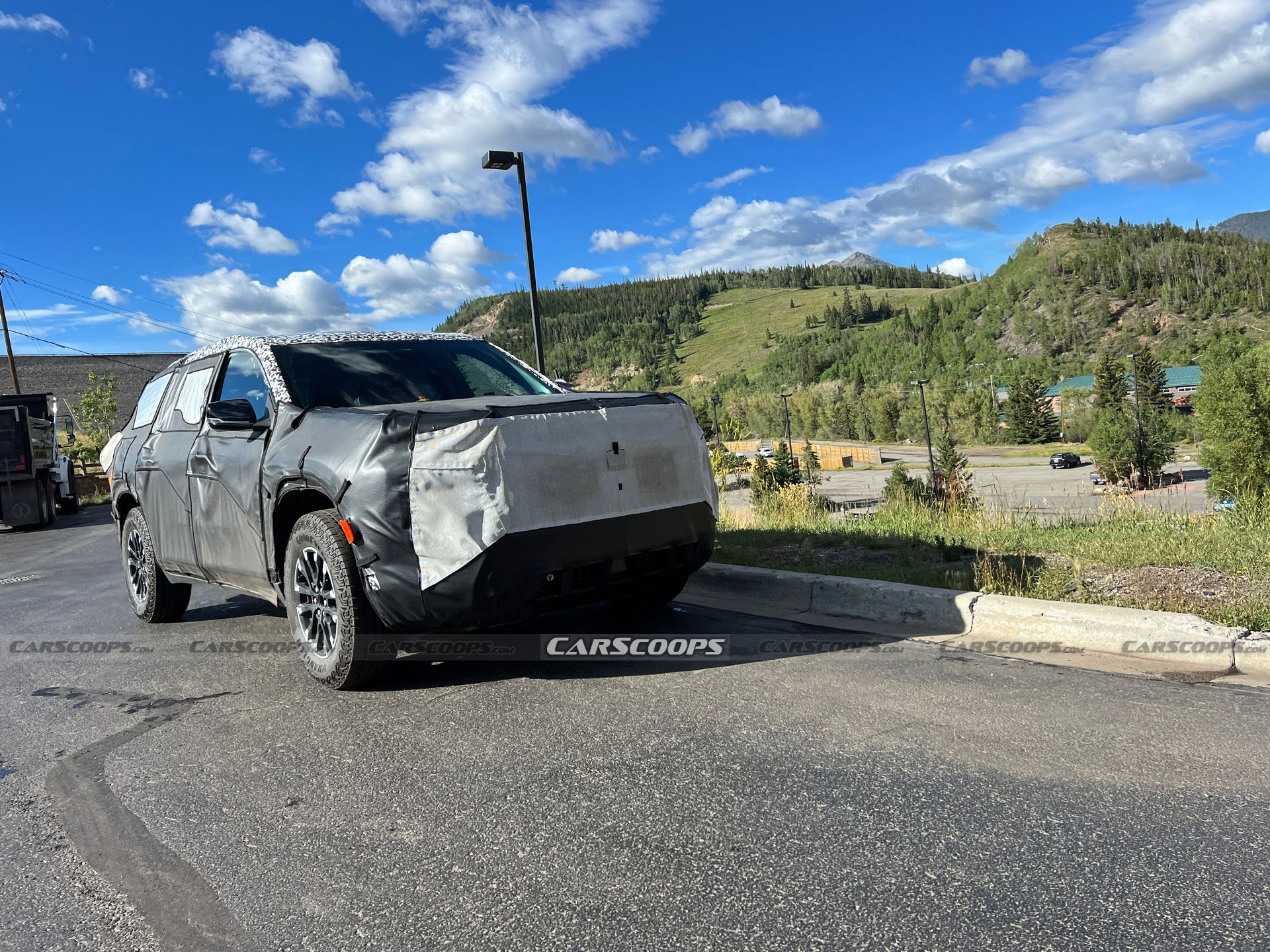 U Spy The 2024 Chevrolet Traverse And GMC Acadia In Colorado