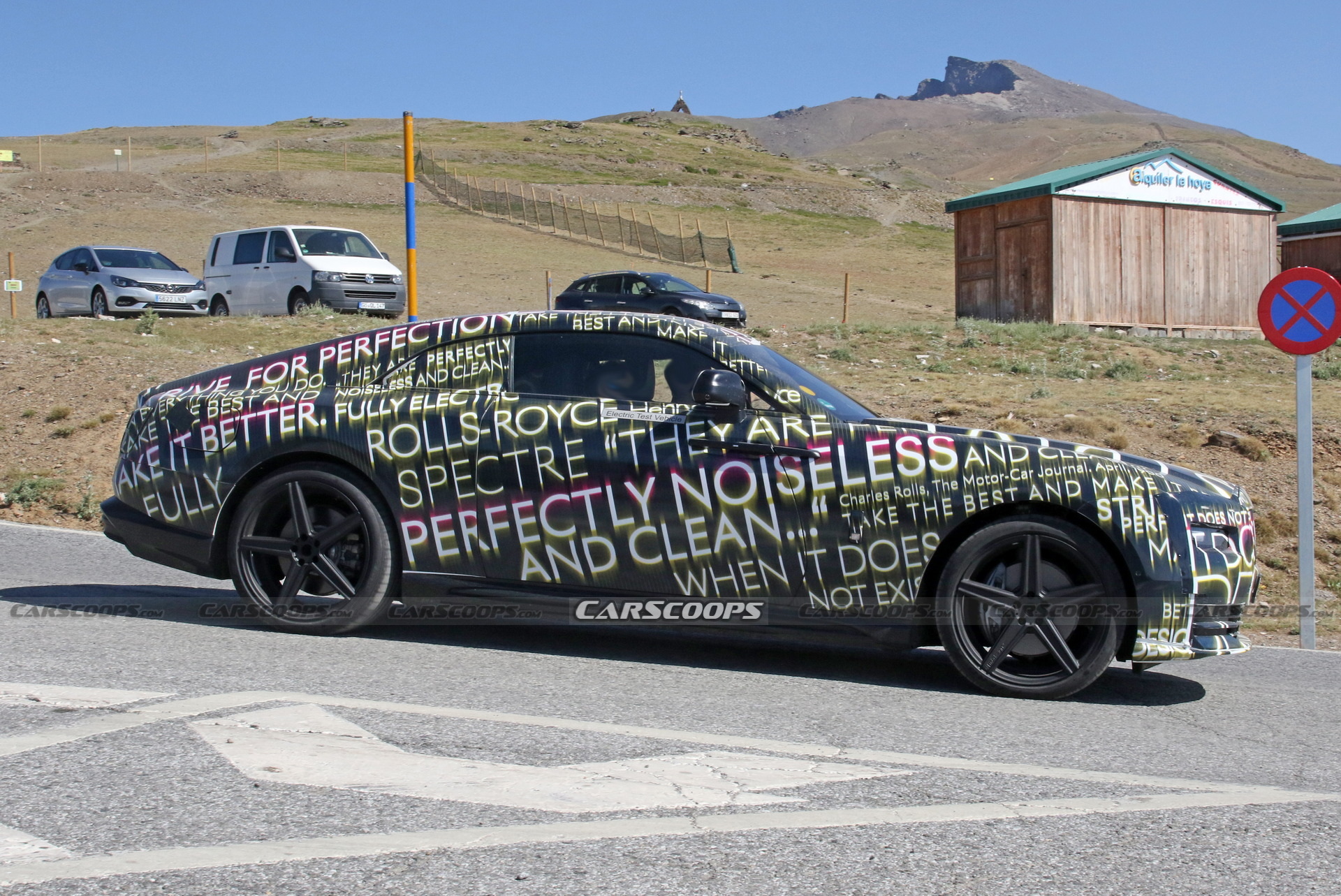 2024 Rolls-Royce Spectre Electric Coupe Reveals Interior For The First Time In Spy Shots