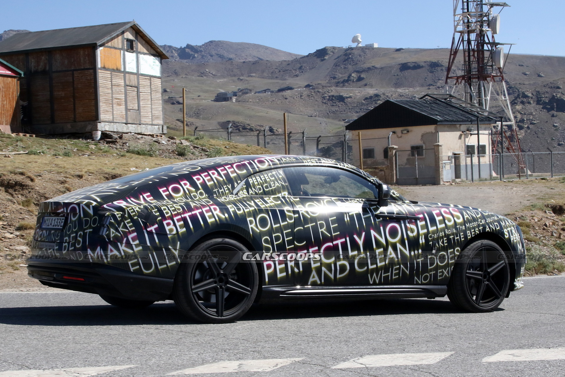 2024 Rolls-Royce Spectre Electric Coupe Reveals Interior For The First Time In Spy Shots