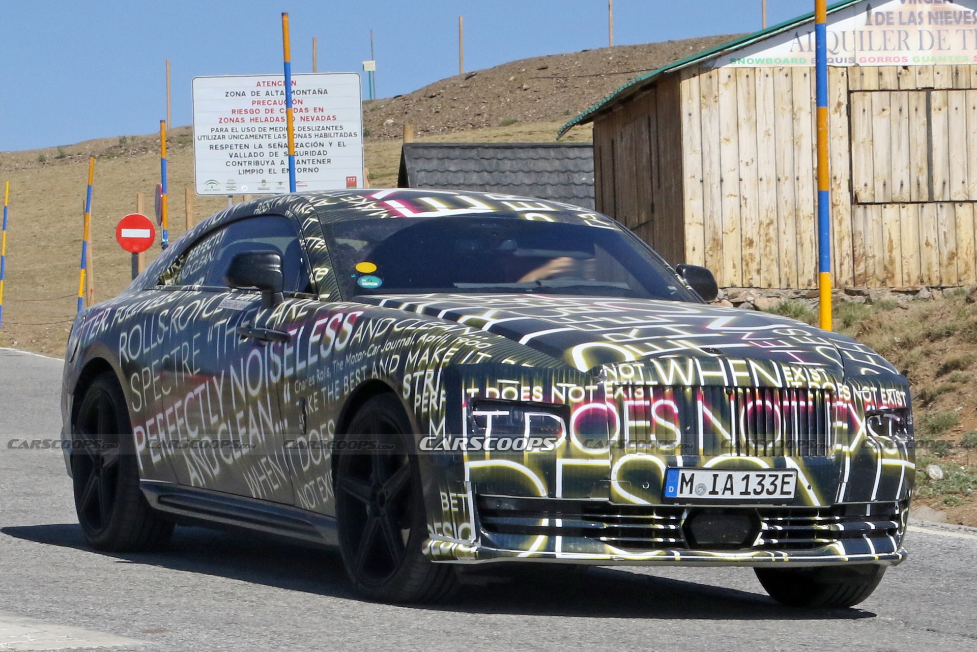 2024 Rolls-Royce Spectre Electric Coupe Reveals Interior For The First Time In Spy Shots
