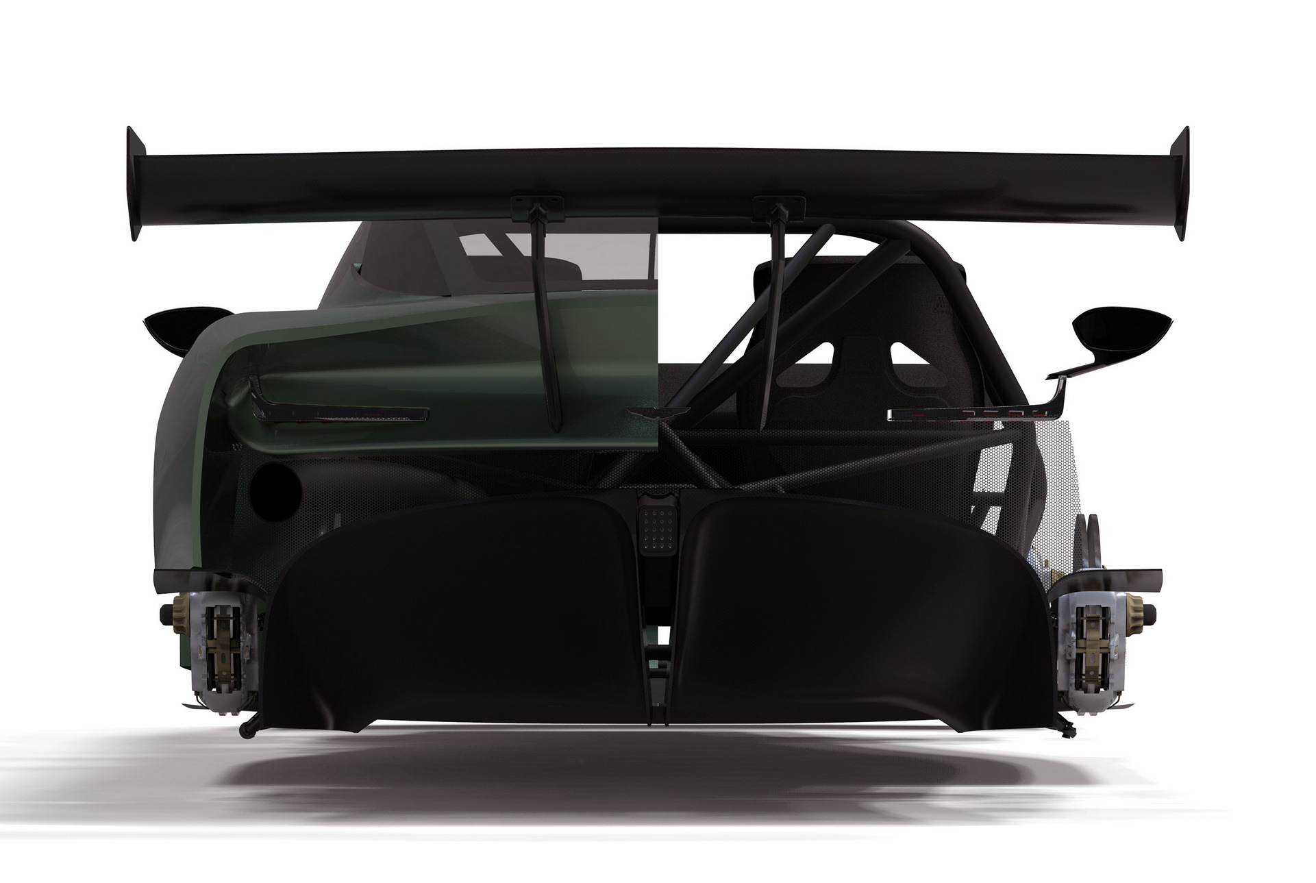 Aston Martin GT Racecar Design Render Is Part-Vulcan And Part-Valkyrie