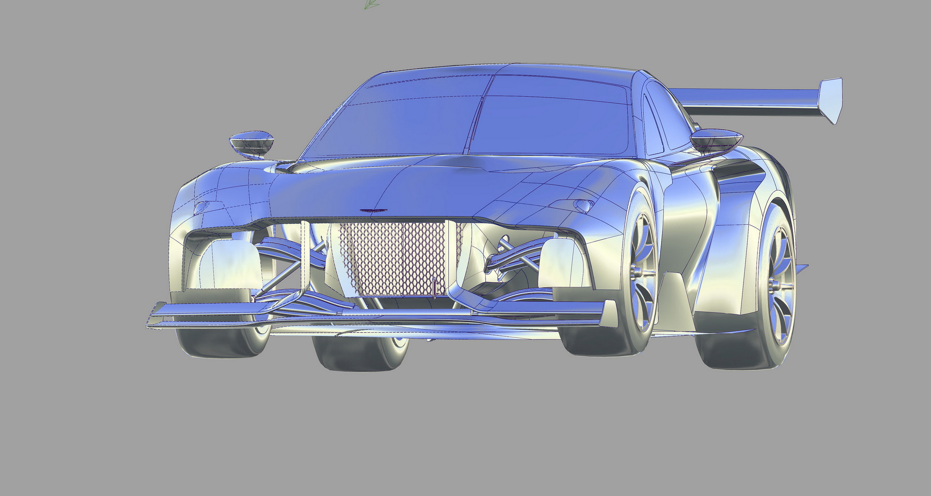 Aston Martin GT Racecar Design Render Is Part-Vulcan And Part-Valkyrie