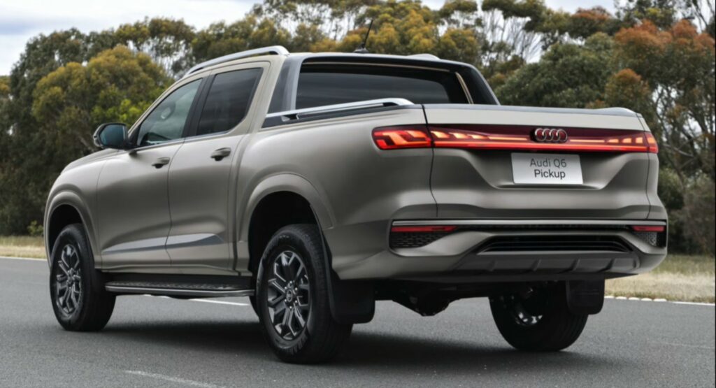  Audi Q6 Pickup Envisioned As Premium Sibling To The Ford Ranger And VW Amarok