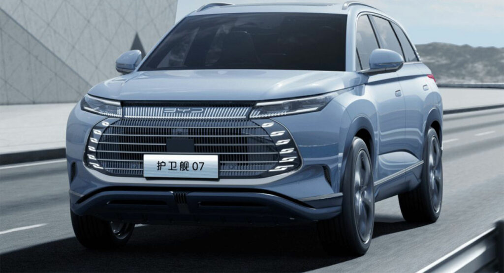  BYD’s ‘Corvette’ 07 SUV Is A Plug-In Hybrid With European Looks