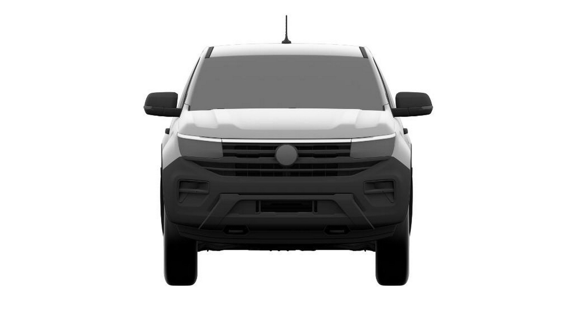 Base-Spec Single-Cab 2023 VW Amarok Revealed In Patent Drawings
