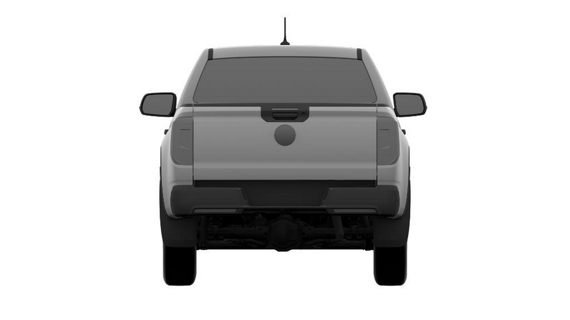 Base-Spec Single-Cab 2023 VW Amarok Revealed In Patent Drawings