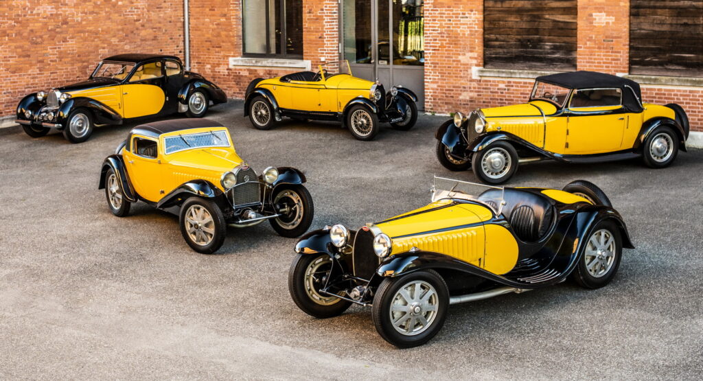  The History Of Black And Yellow Bugattis Stretches Back To Ettore Himself