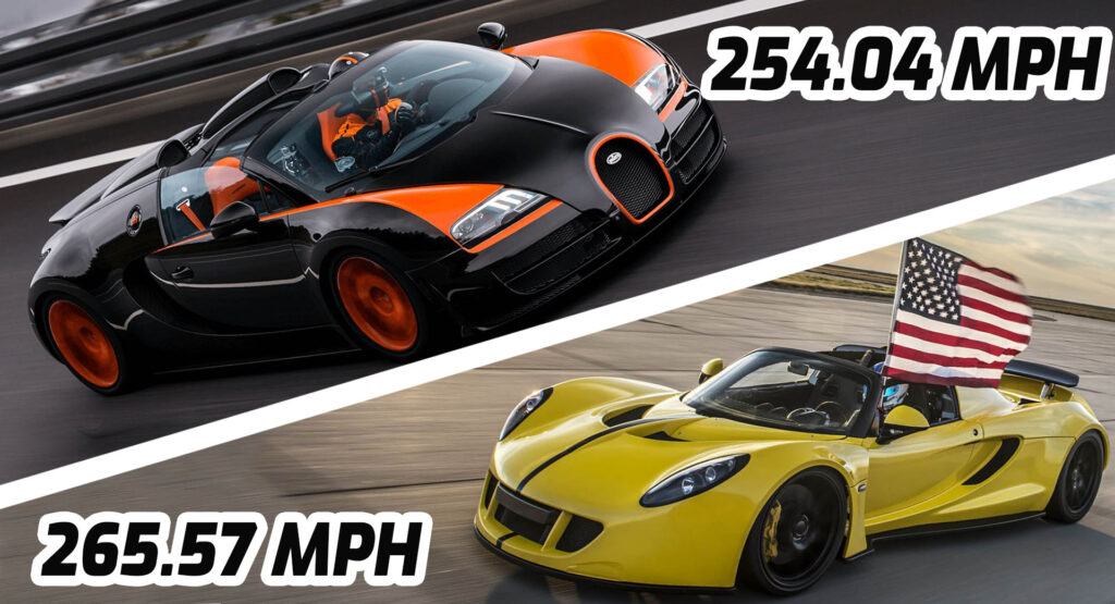  Why Do Bugatti And Hennessey Both Think They Hold The Fastest Convertible Record?