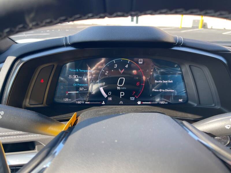 What Gives? A 183-Mile 2023 Corvette Stingray Is Being Sold As Used