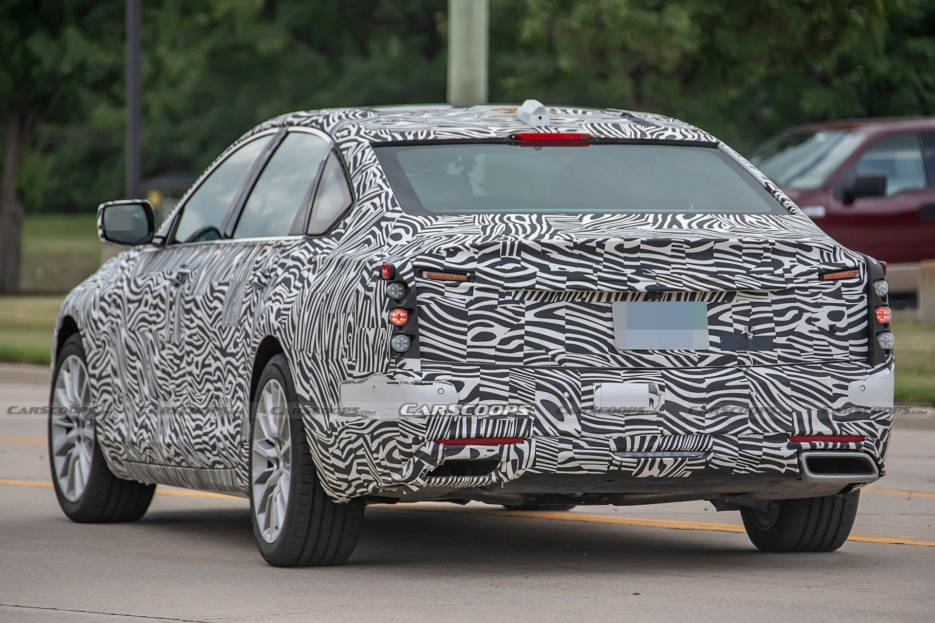 Next-Gen 2024 Cadillac CT6 Spied With Less Camo, But It’s Likely Only For China