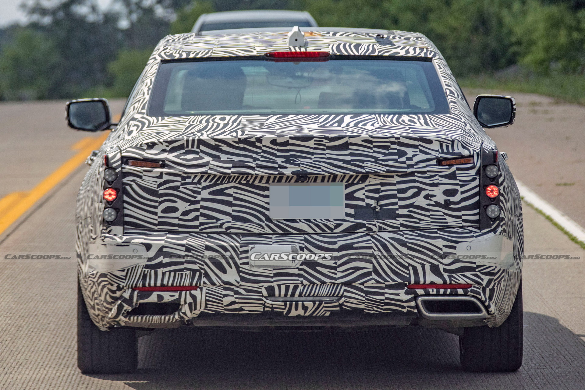 Next-Gen 2024 Cadillac CT6 Spied With Less Camo, But It’s Likely Only For China