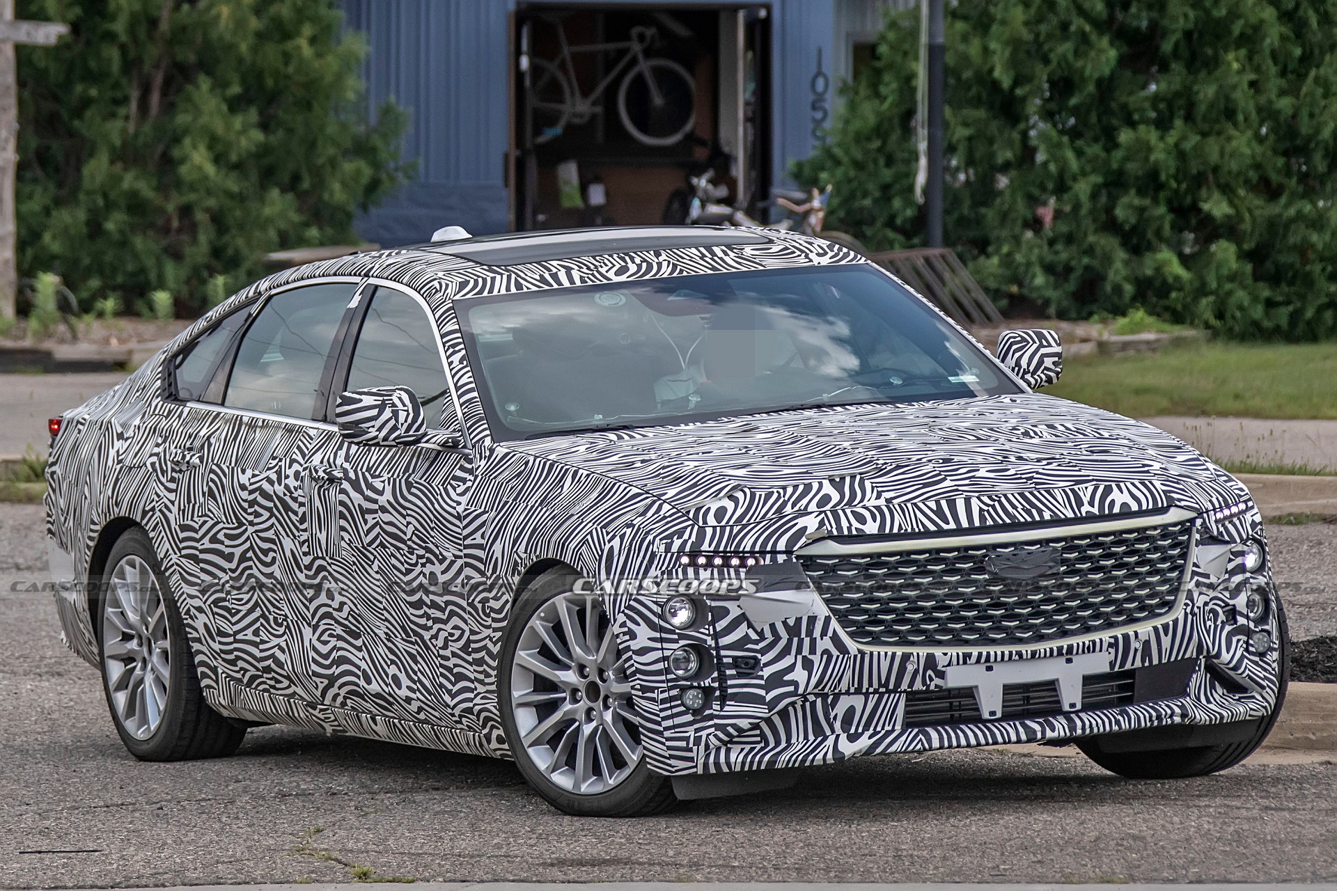 Next-Gen 2024 Cadillac CT6 Spied With Less Camo, But It’s Likely Only For China