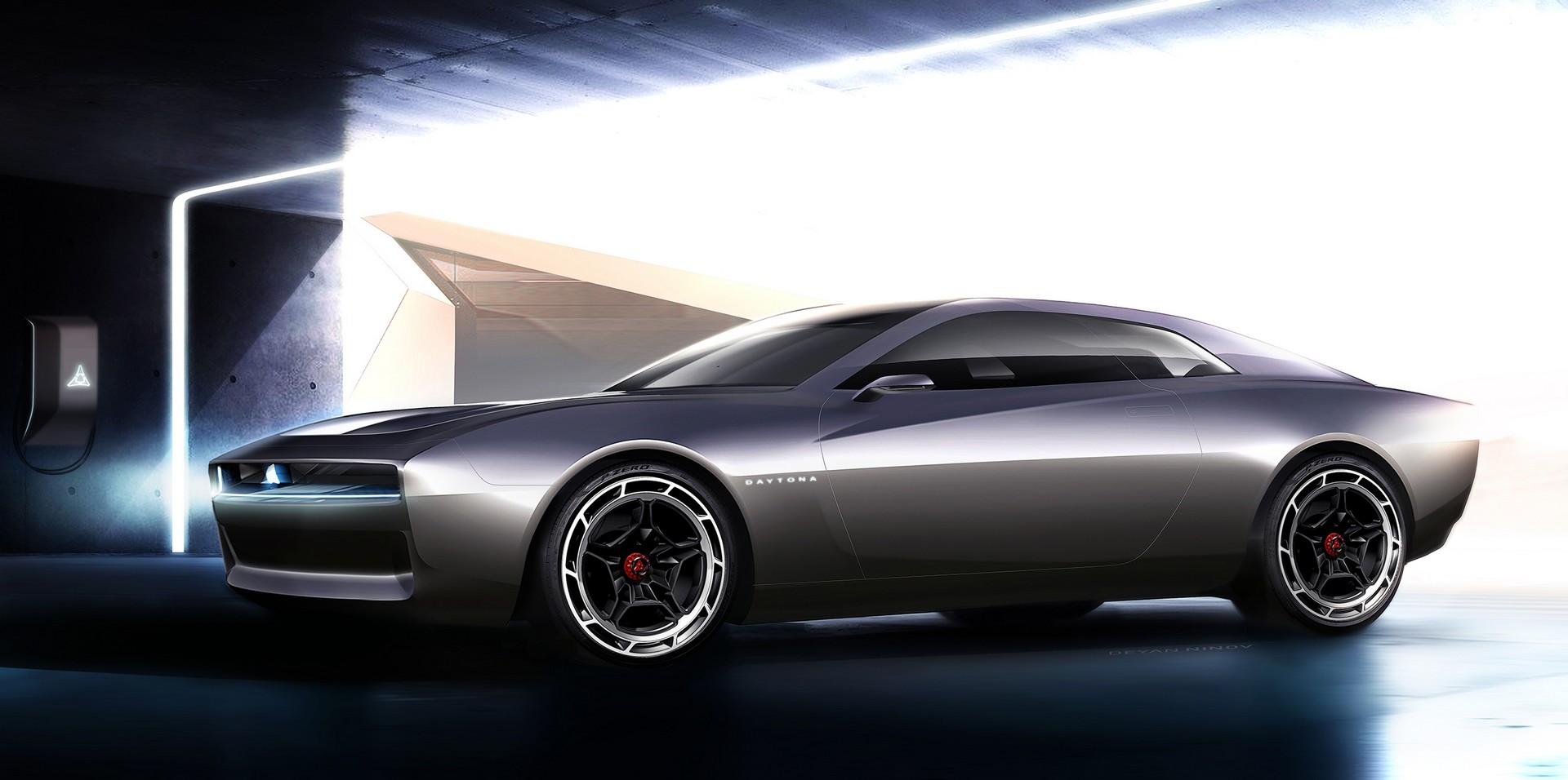 Dodge Charger Daytona SRT Concept EV Packs ‘Banshee’ Power And Retro Styling